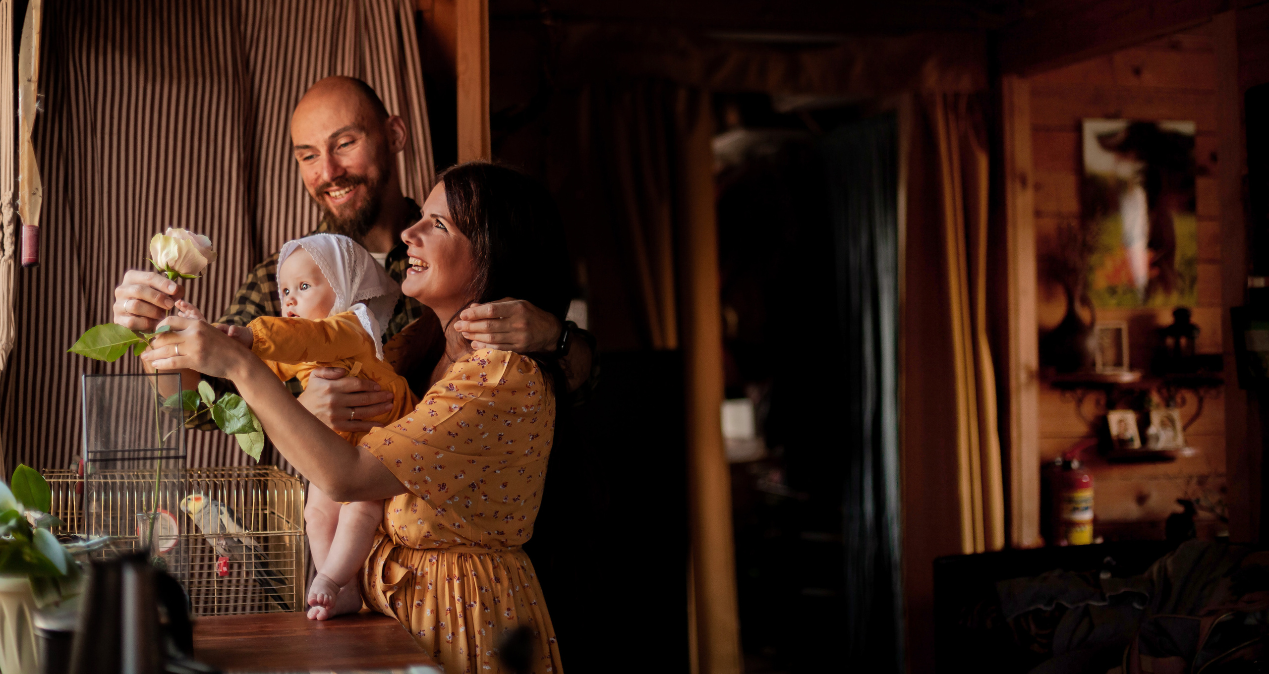 Домашняя съемка в загородном доме. Фотограф Наталья Яковлева, Санкт-Петербург. Семьи, ньюборн, крещения