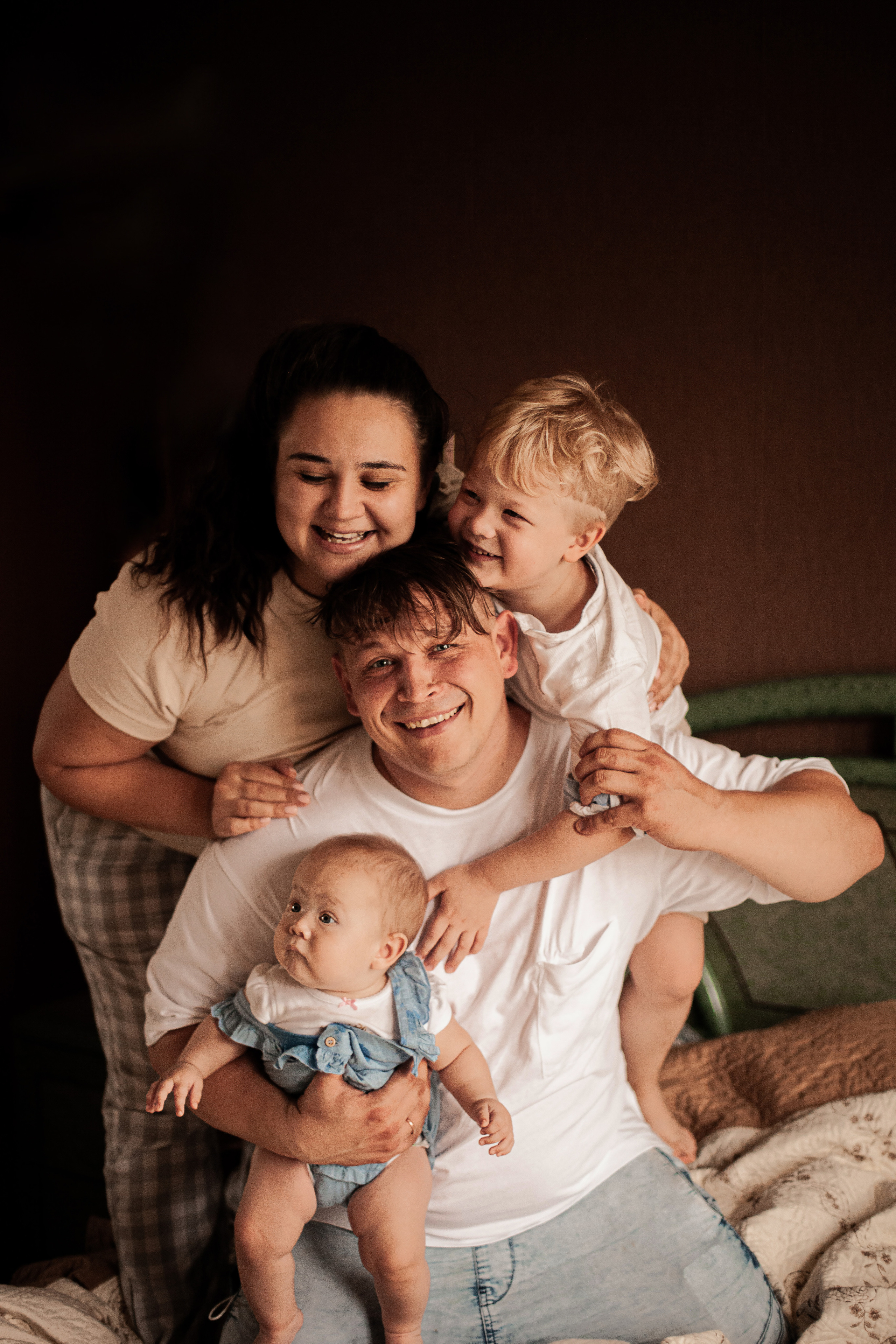 Семейная фотосессия. Фотограф Наталья Яковлева, Санкт-Петербург. Семьи, ньюборн, крещения