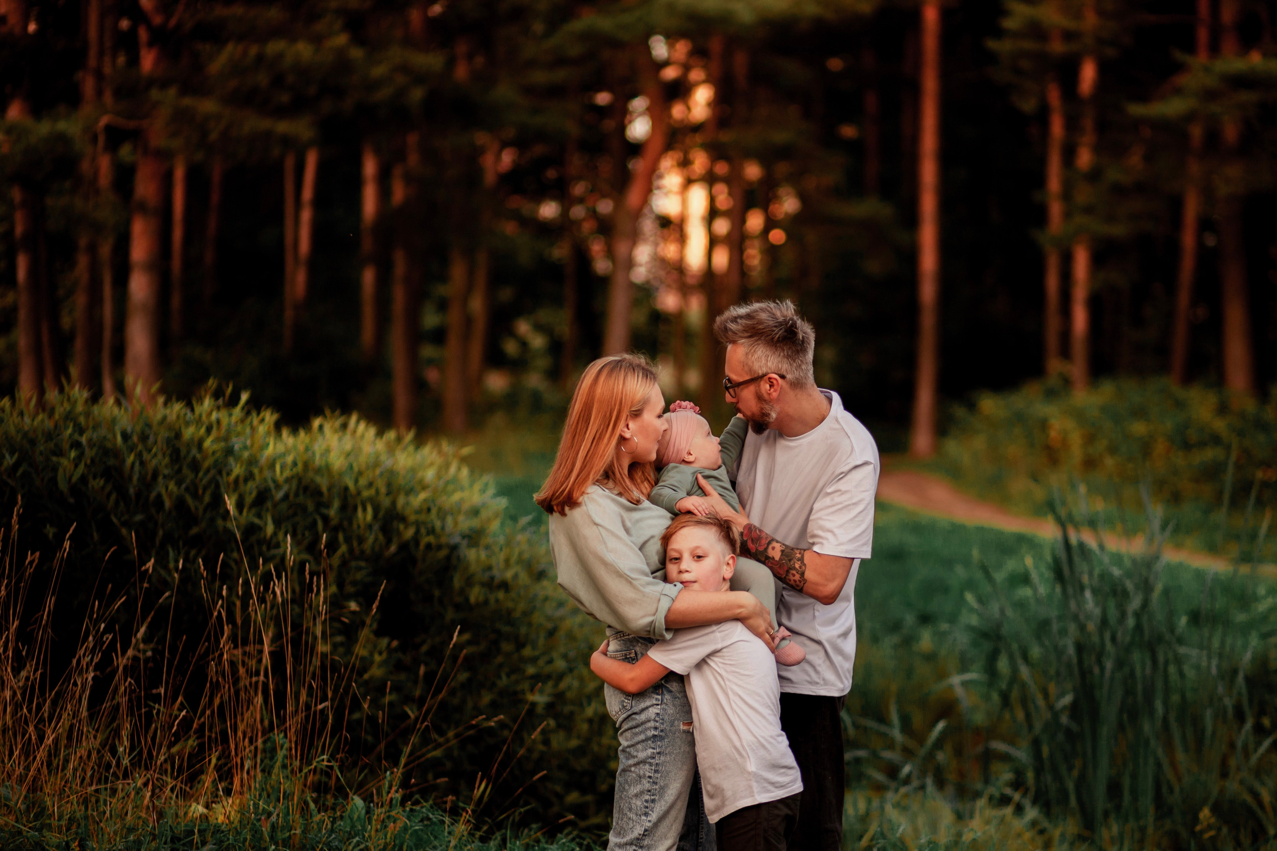 Семейная фотосессия для Евгении, домашняя история и прогулка. Фотограф Наталья Яковлева, Санкт-Петербург. Семьи, ньюборн, крещения