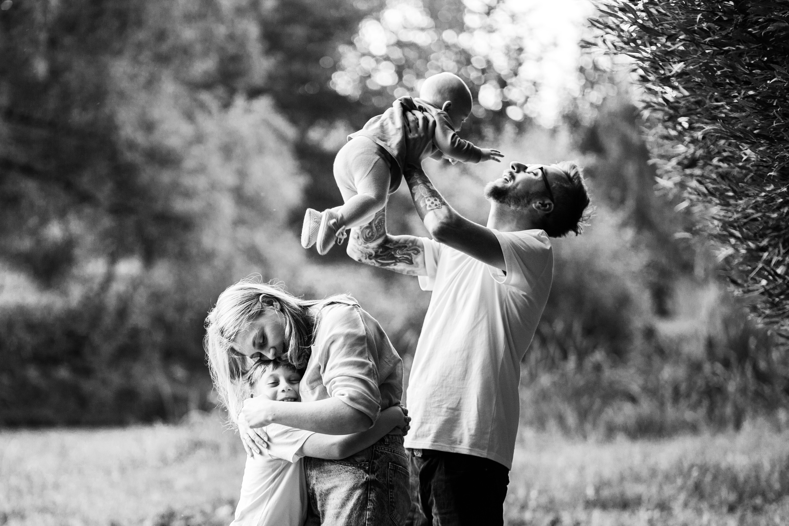 Семейная фотосессия для Евгении, домашняя история и прогулка. Фотограф Наталья Яковлева, Санкт-Петербург. Семьи, ньюборн, крещения