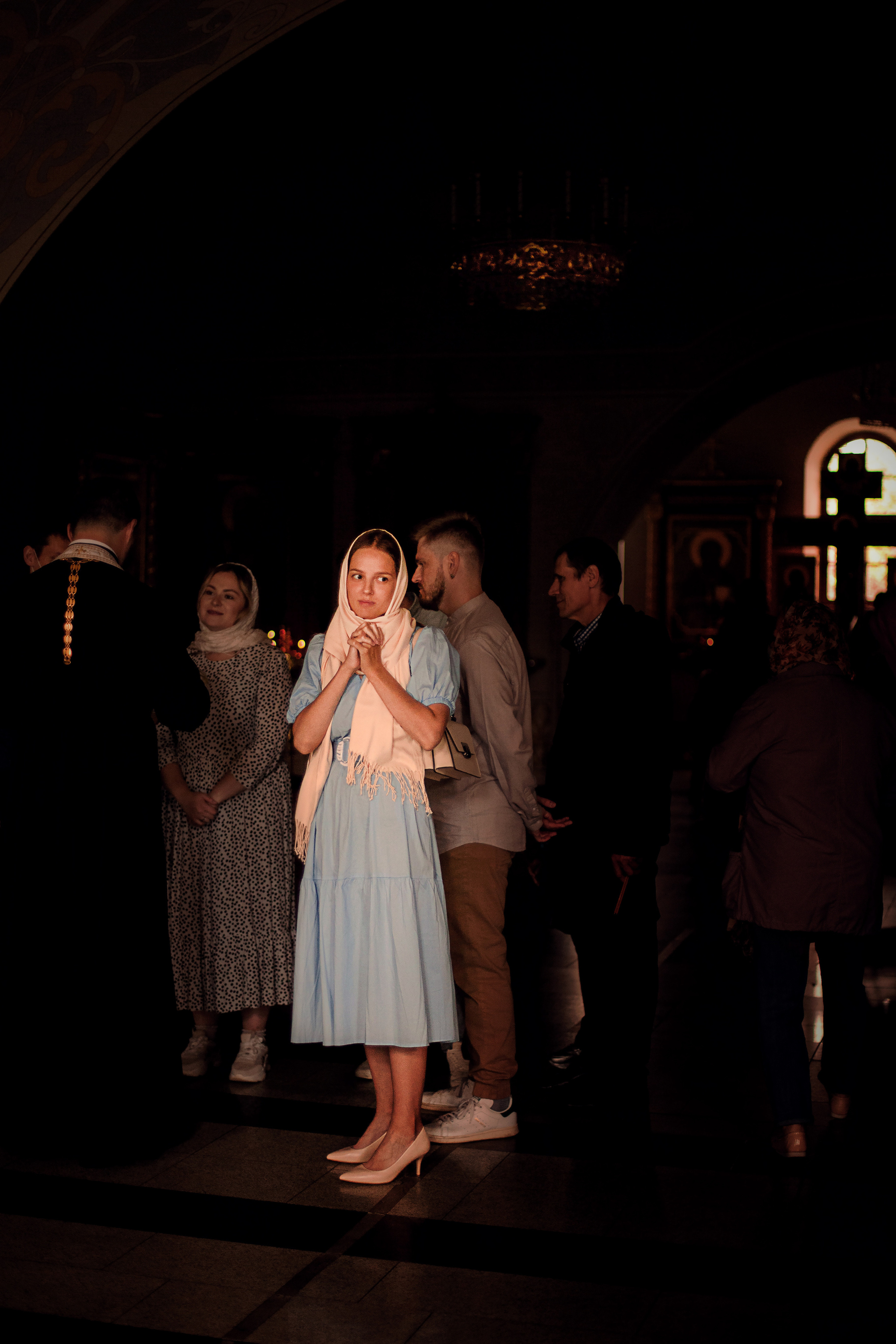 Крещение в церкви апостола Петра. Фотограф Наталья Яковлева, Санкт-Петербург. Семьи, ньюборн, крещения