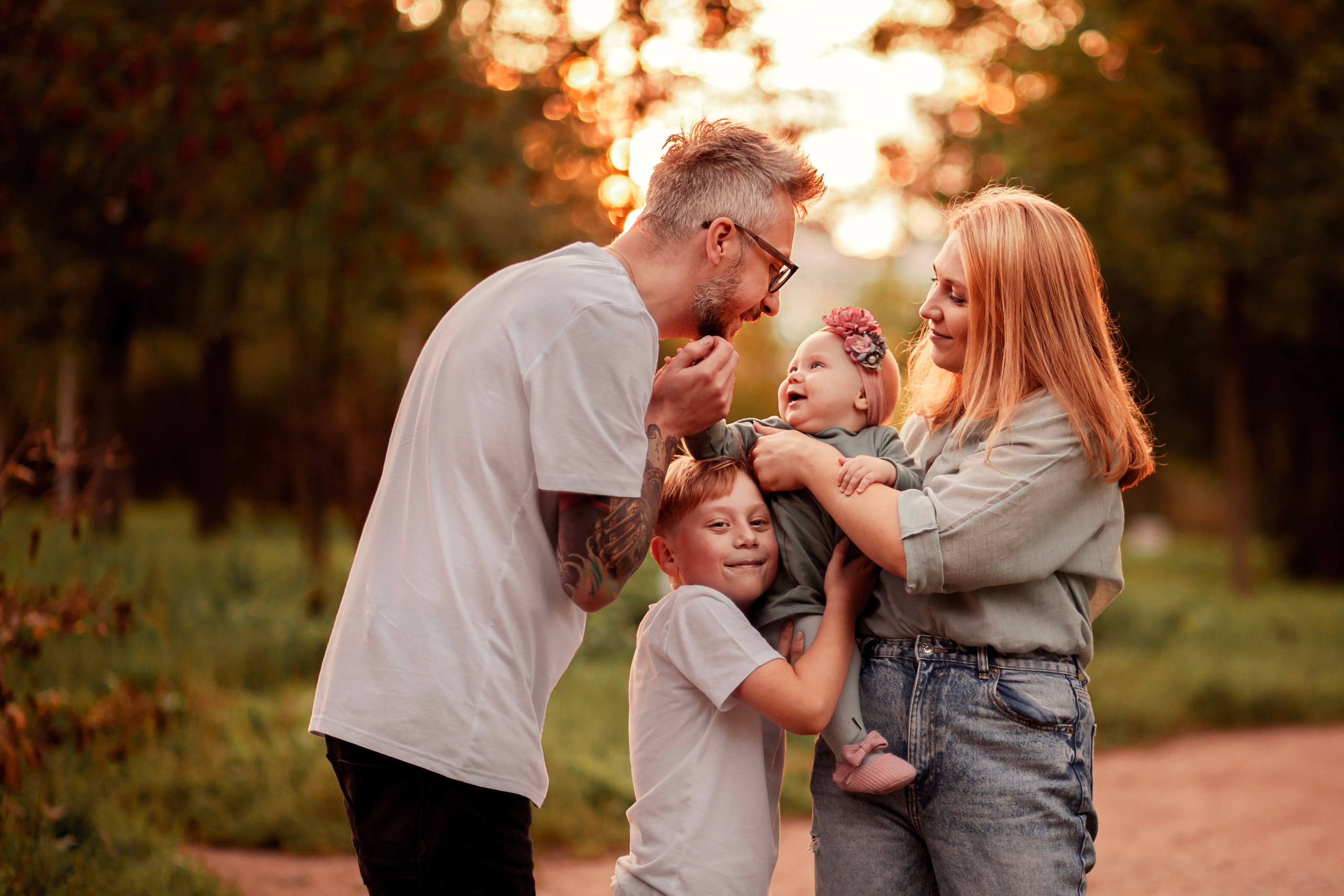 Семейная фотосессия для Евгении, домашняя история и прогулка. Фотограф Наталья Яковлева, Санкт-Петербург. Семьи, ньюборн, крещения