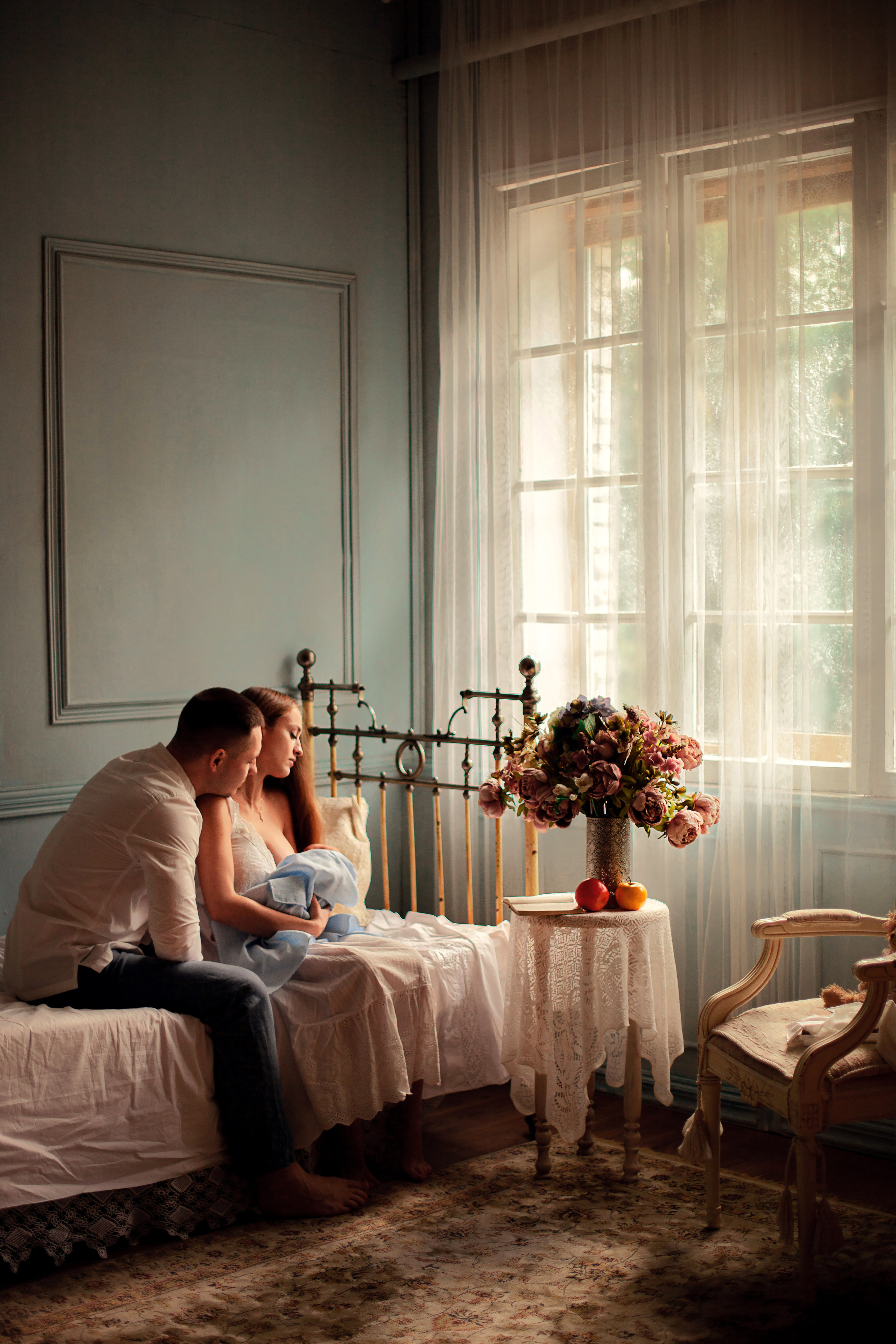 Татьяна, фотосессия с новорожденным. Фотограф Наталья Яковлева, Санкт-Петербург. Семьи, ньюборн, крещения