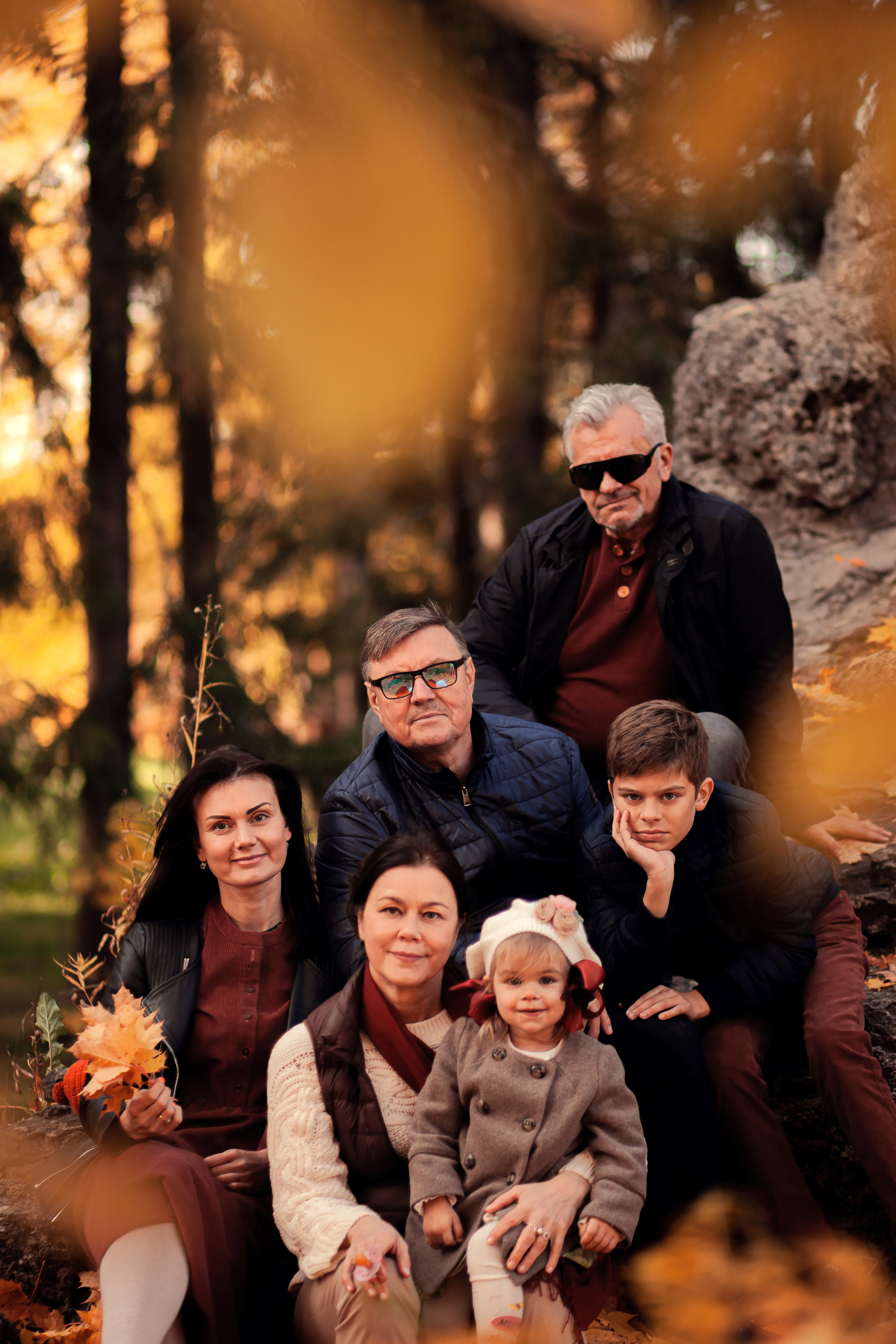 Прогулка в осеннем Пушкине. Фотограф Наталья Яковлева, Санкт-Петербург. Семьи, ньюборн, крещения