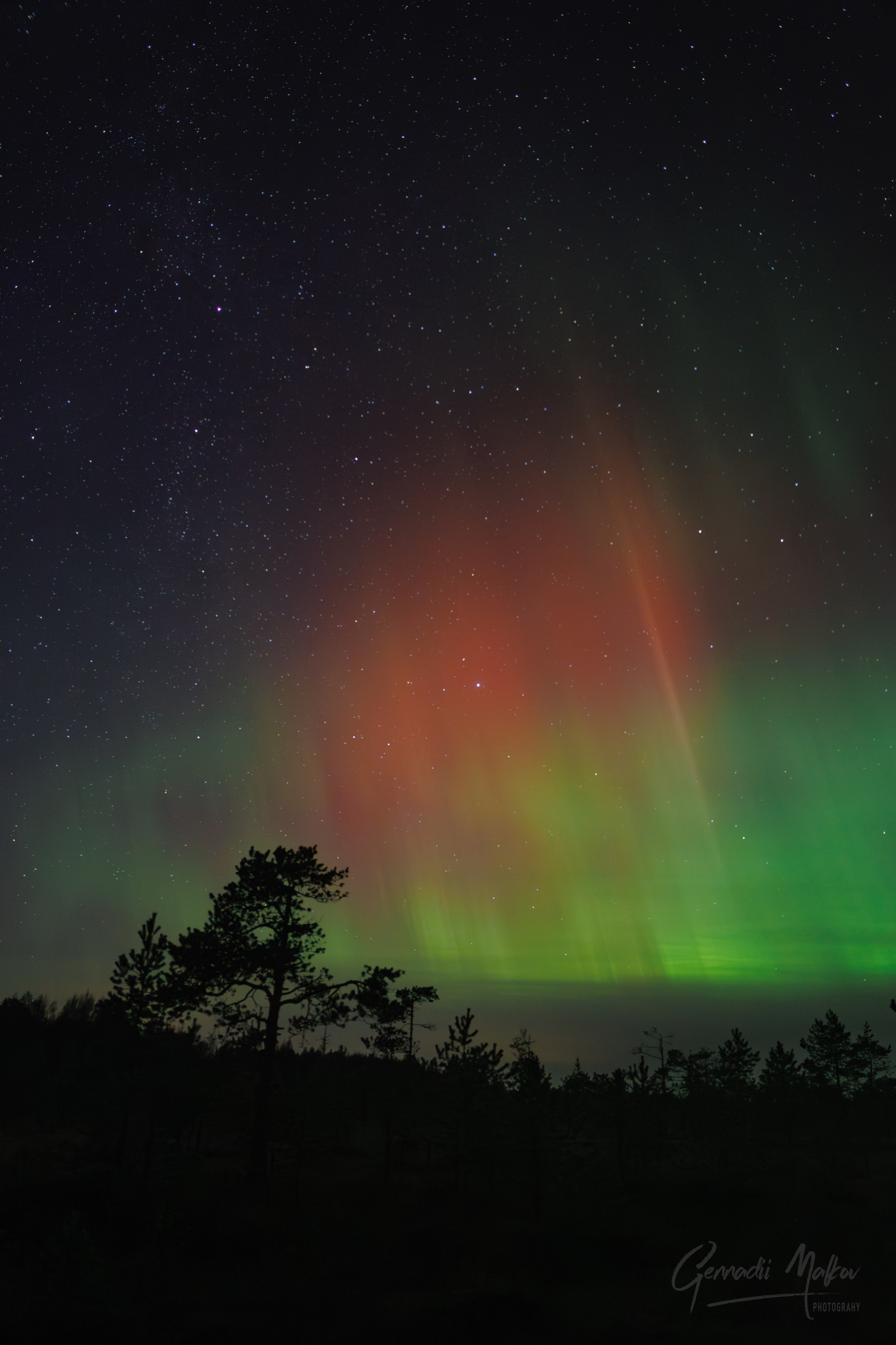 Северное сияние Aurora
