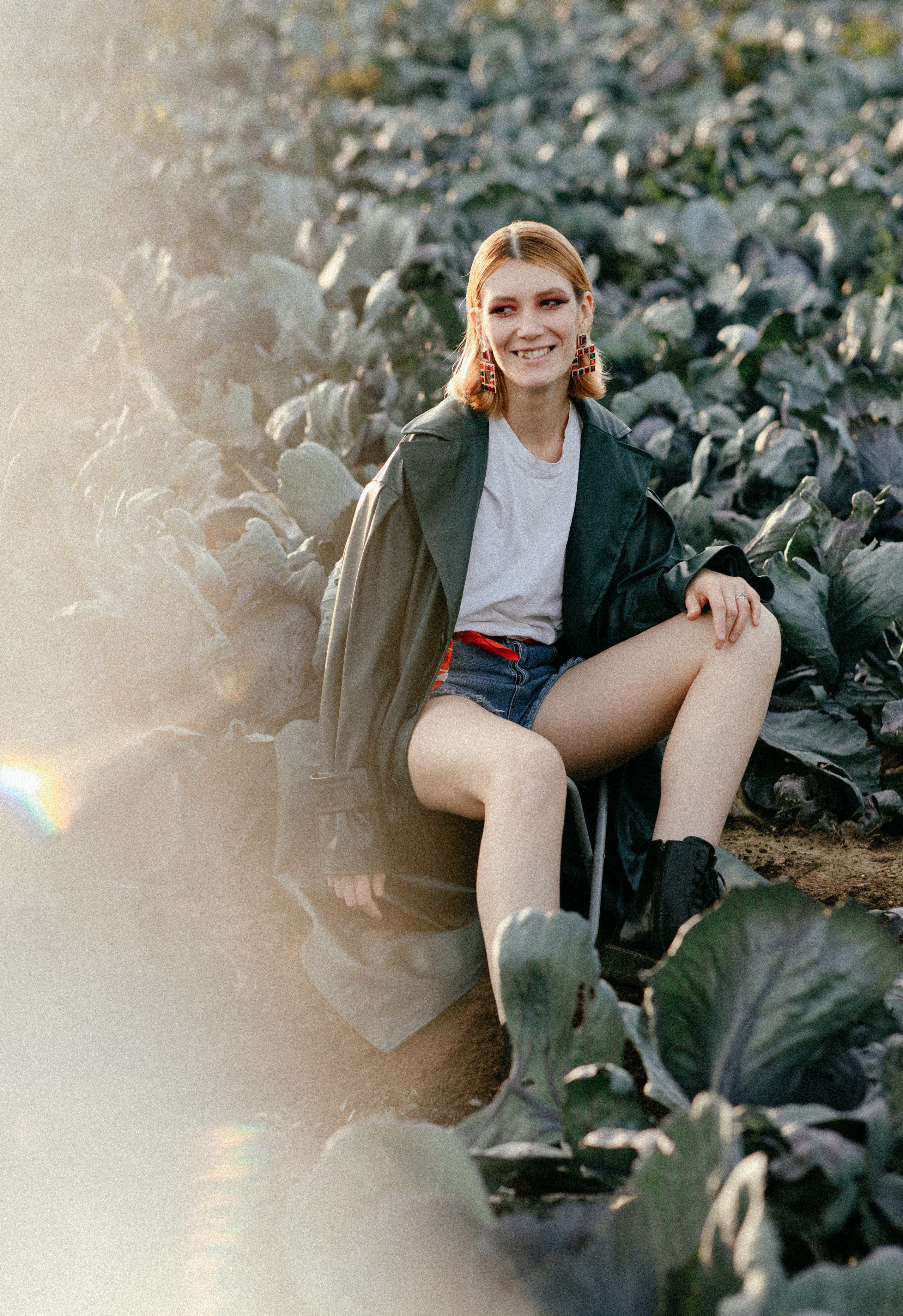 Фотосессия на поле. Фотограф в Санкт-Петербурге Степанская Юлия