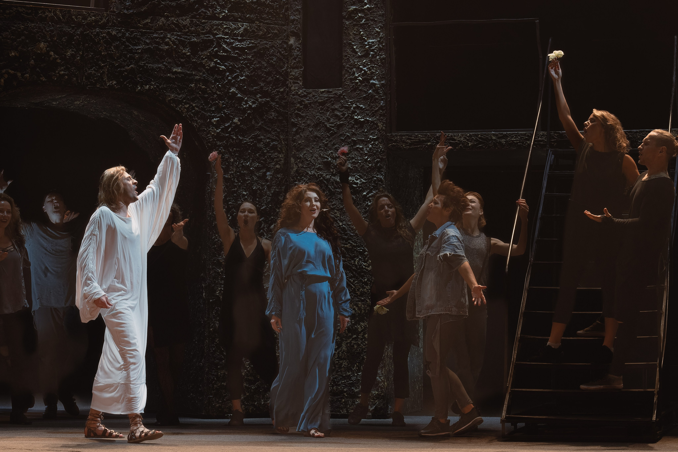 Театр Моссовета: Иисус Христос — Суперзвезда — 33 года на сцене. Сайт фотографа Сергея Абрамова