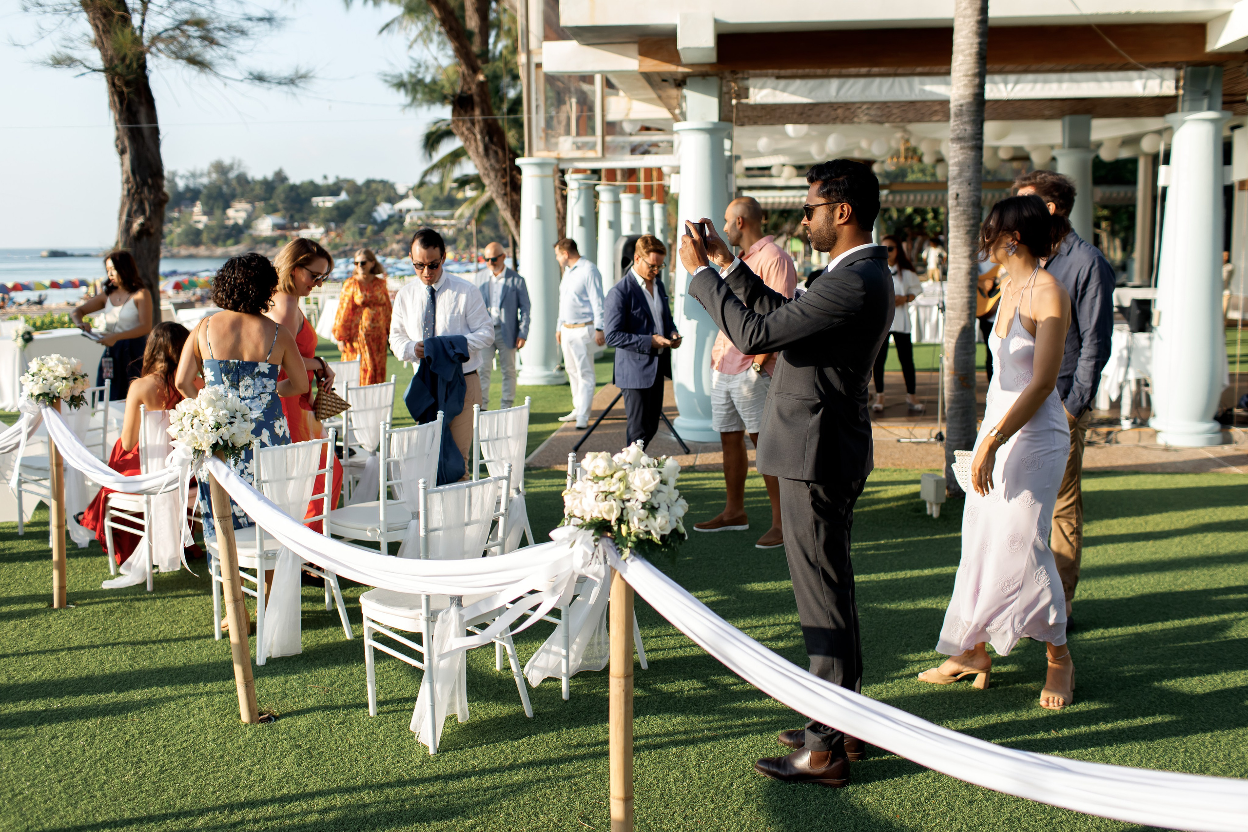 Свадьба в отеле Кататани остров Пхукет. Фотограф на Пхукете в Таиланде
