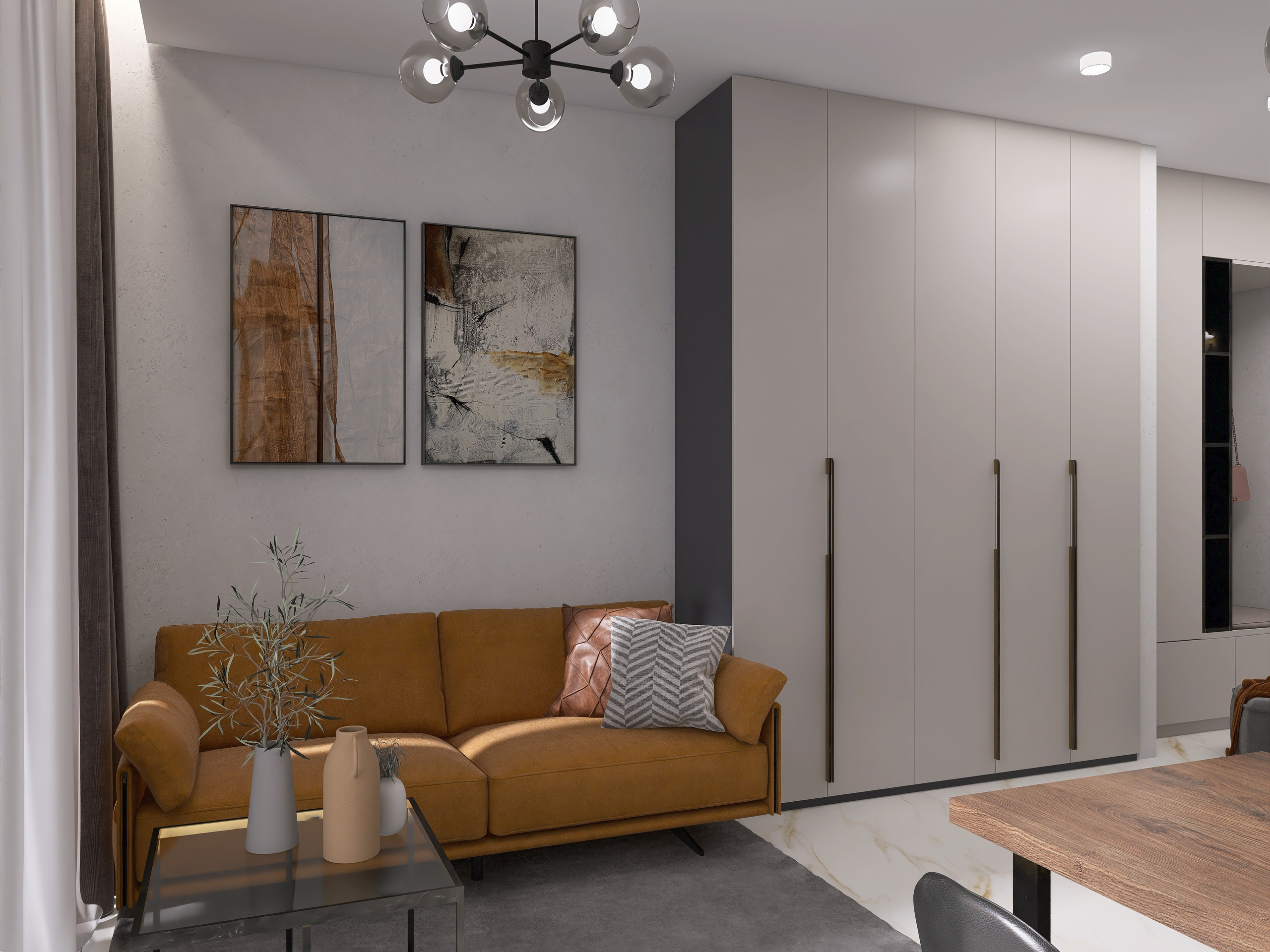 ЖК «City Bay» квартира 26 м². Дизайн для каждого