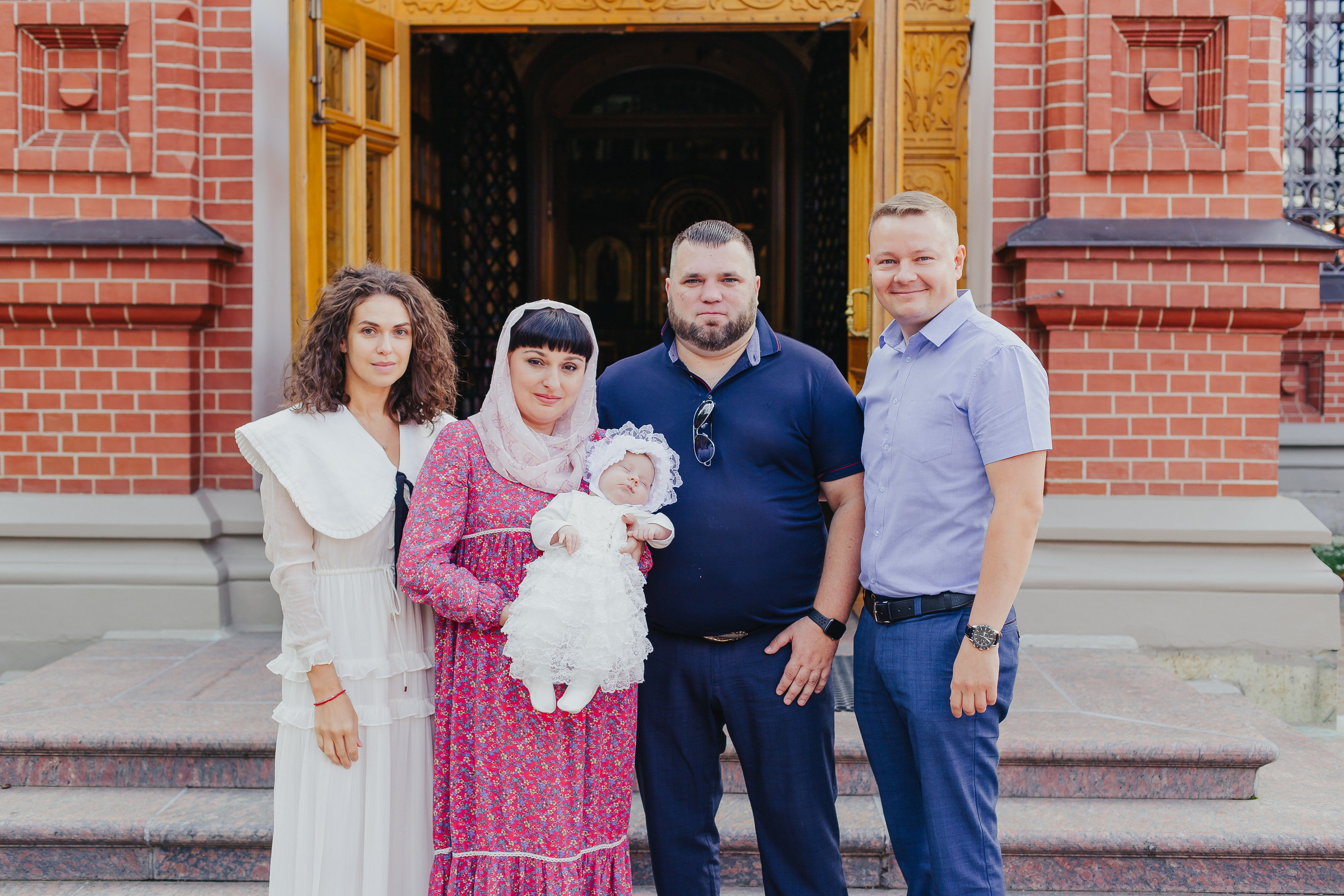 Крещение Маши в Черниговском Скиту. Фотограф новорожденных и детский в Сергиевом Посаде Кругликова Юлия