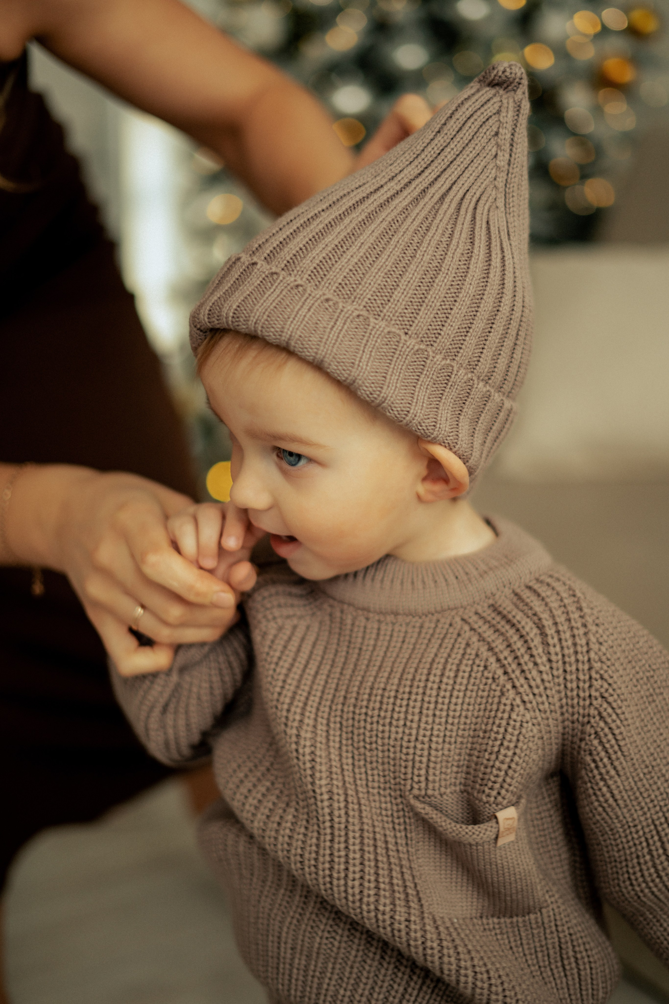Студийная Новогодняя семейная съемка. Фотограф сахалин