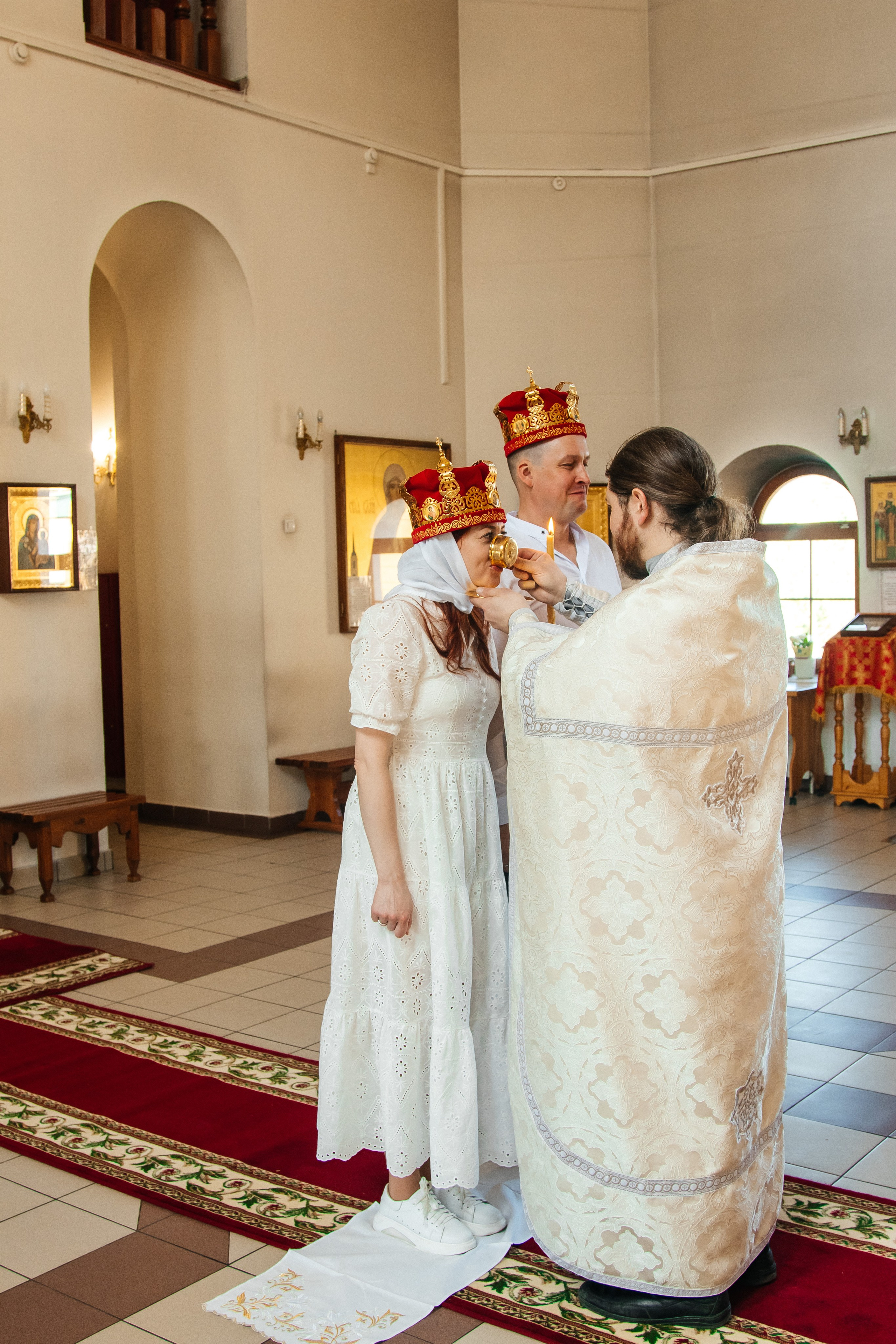Венчание/ Храм великомученика и целителя Пантелеимона г. Нижневартовск. Свадебный и семейный фотограф в Нижневартовске Татьяна Мартынова