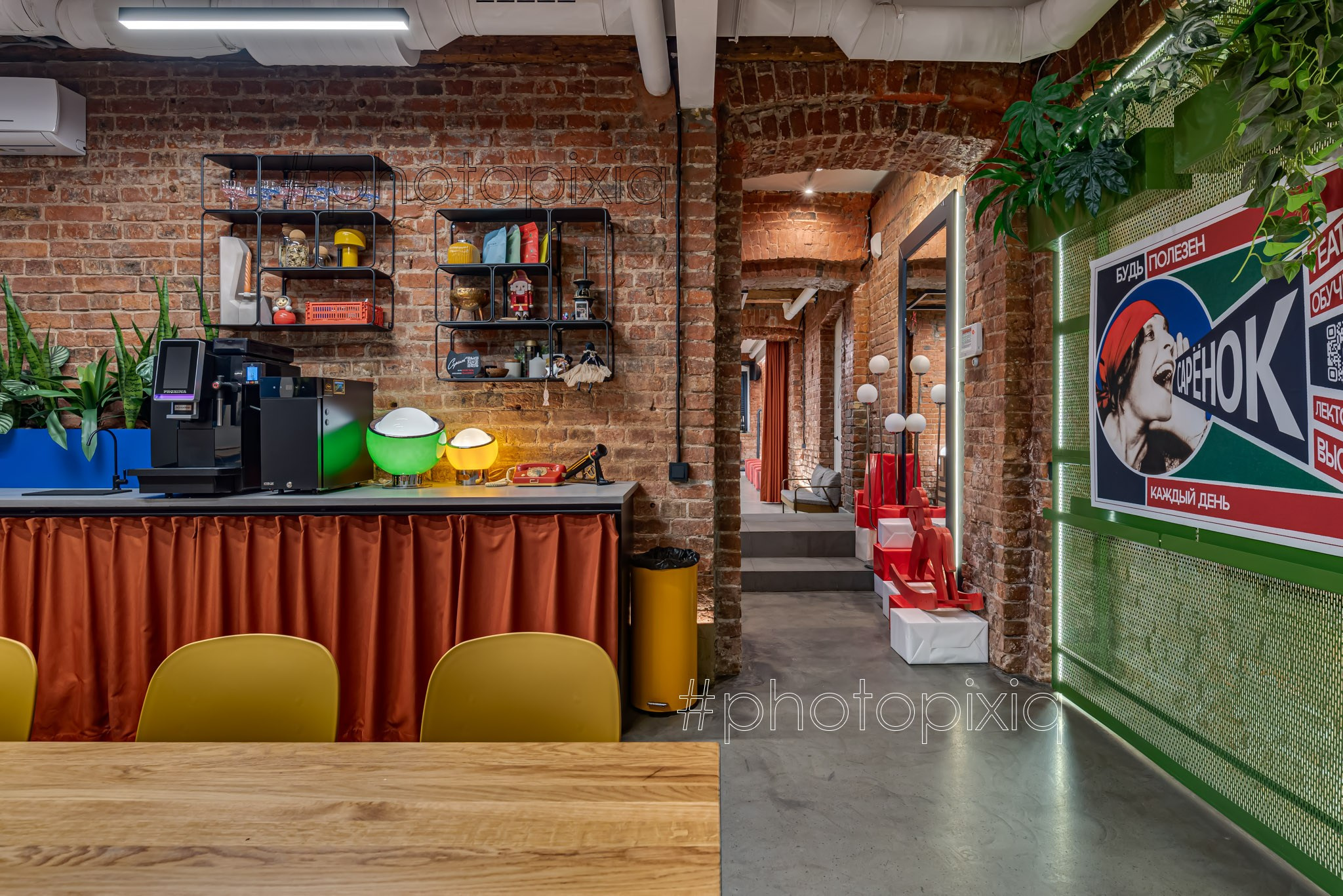 Интерьерная съёмка коворкинга САРЁНОК. Интерьерная съёмка и виртуальные туры — Интерьерный фотограф Кузнецов Сергей (photopixiq)