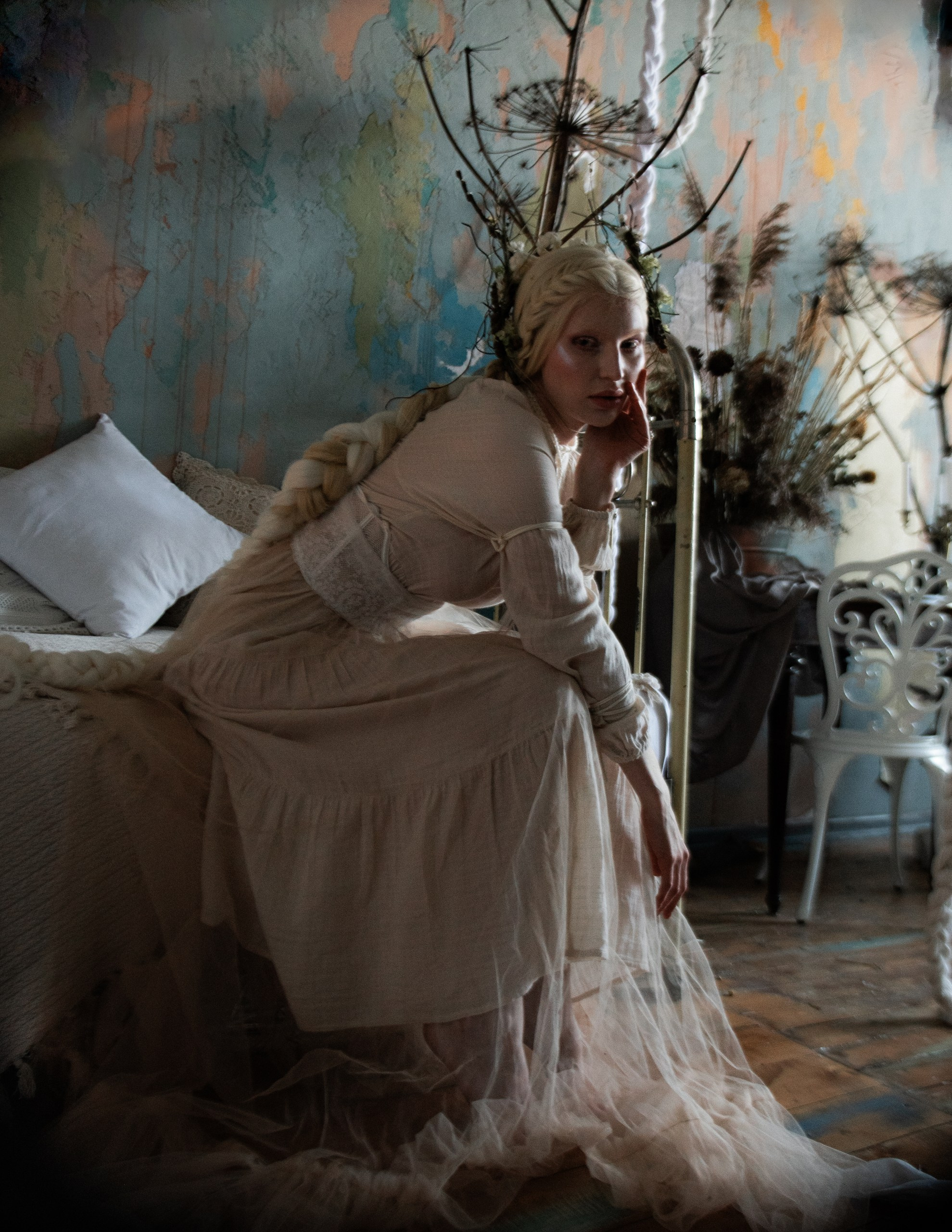 Косы лес. Профессиональная модель и блогер Сандра Капшук