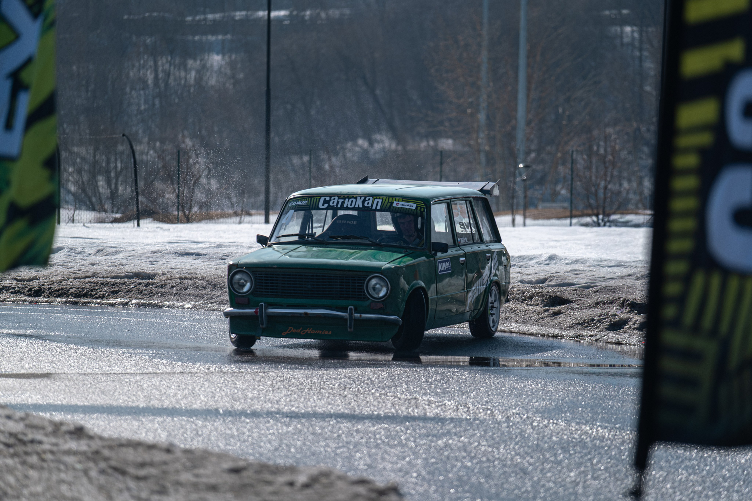 Спортивная автомобильная съемка. Malenkyia