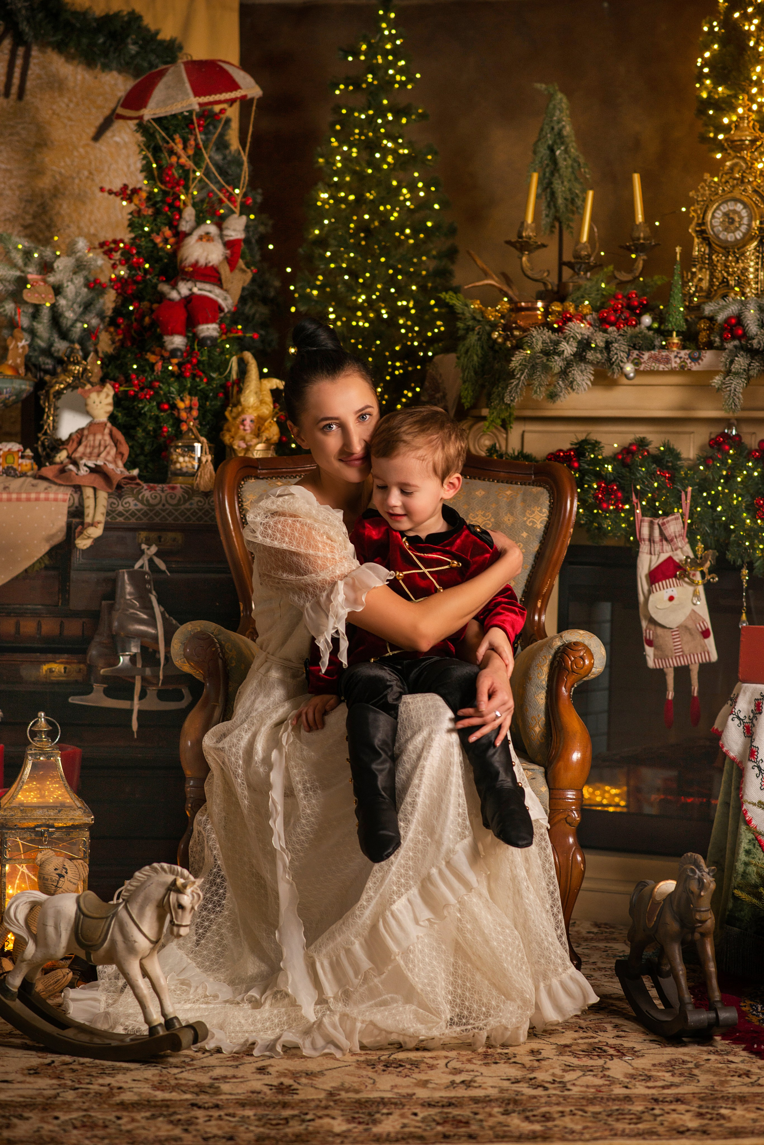 Семейная фотосессия в студии. Фотограф Тверь, Москва Екатерина Григорьева