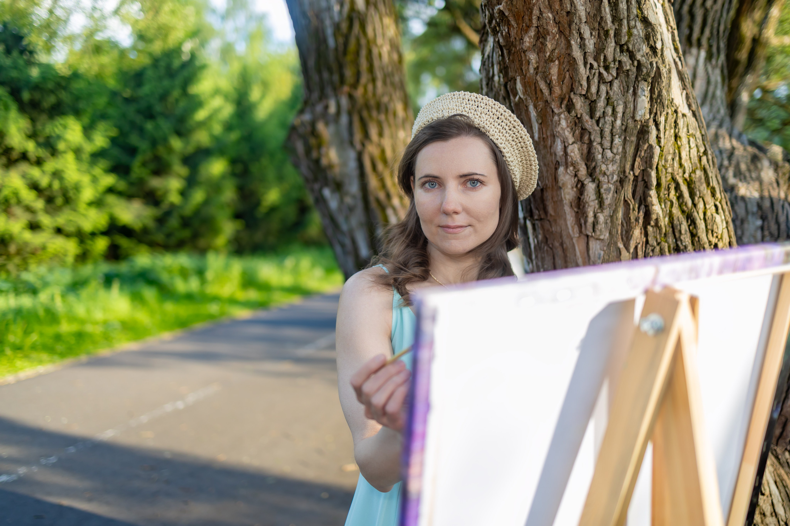 Фотосессия в стиле «Художница». Репортажный, семейный и студийный фотограф в Москве Демин Алексей