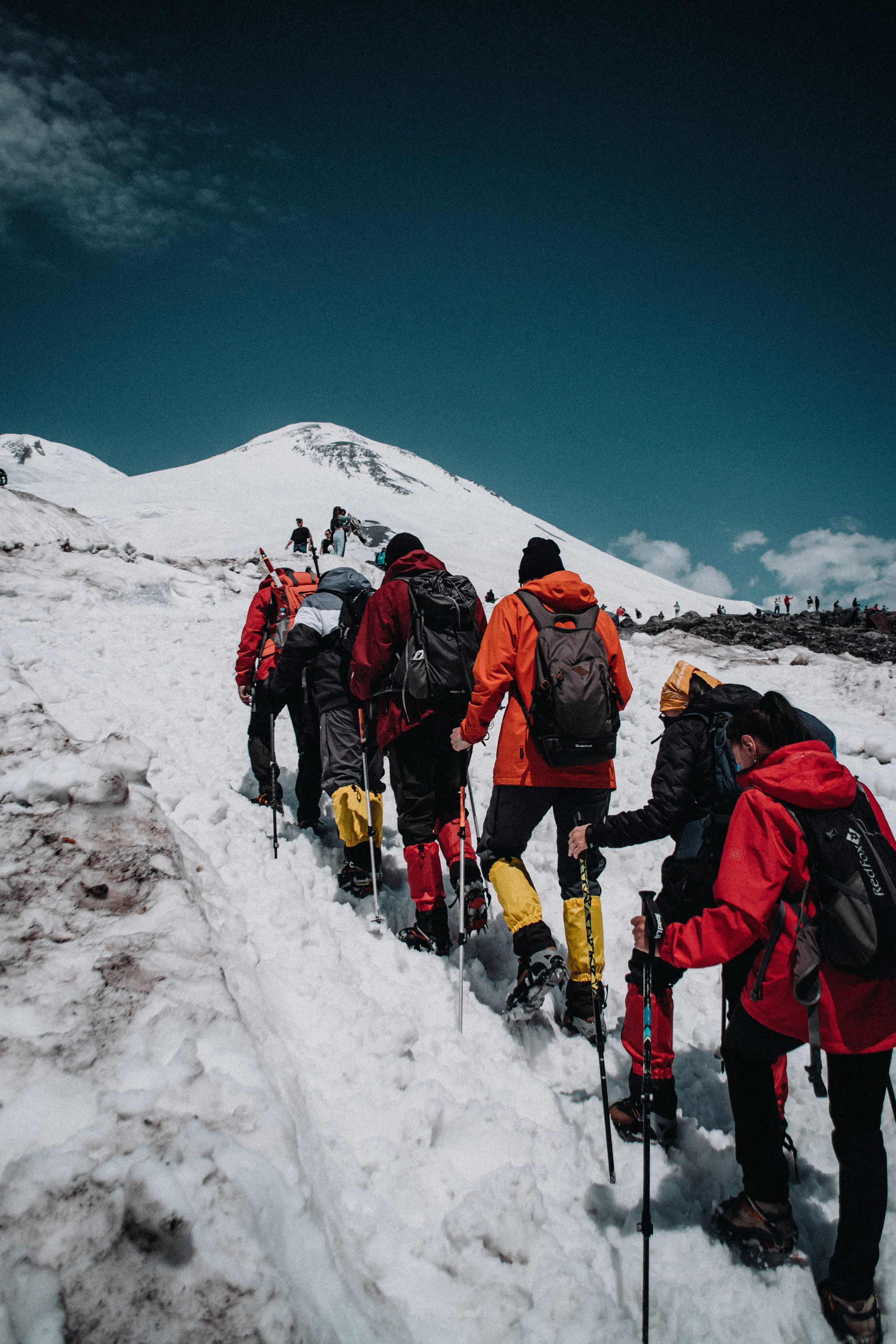 Группа на Эльбрусе. Фотограф Настя | Экспедиции и лайфстайл