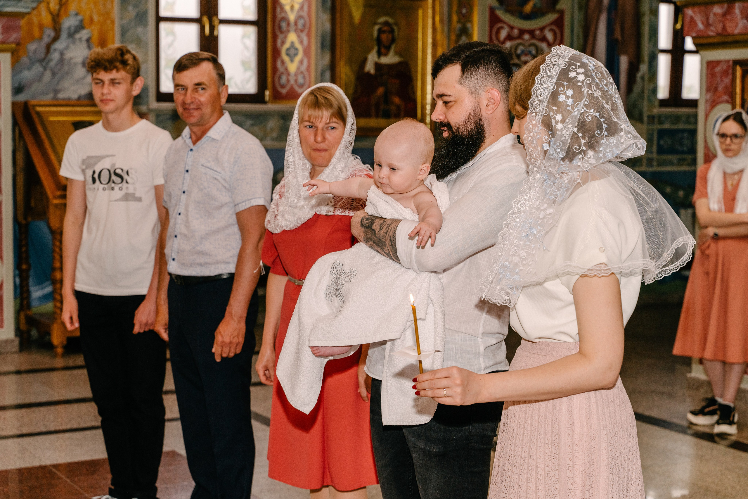 Крещение Федора. Свадебный фотограф Юлия Копылова
