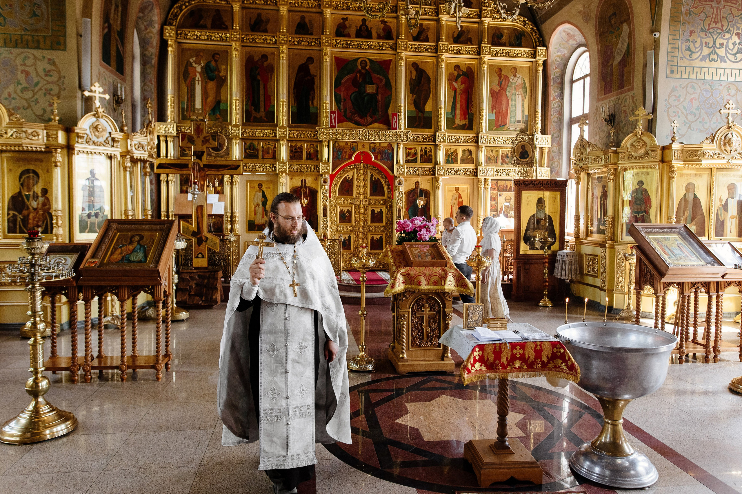 Крещение Луки. Свадебный и семейный фотограф Екатерина Иванова