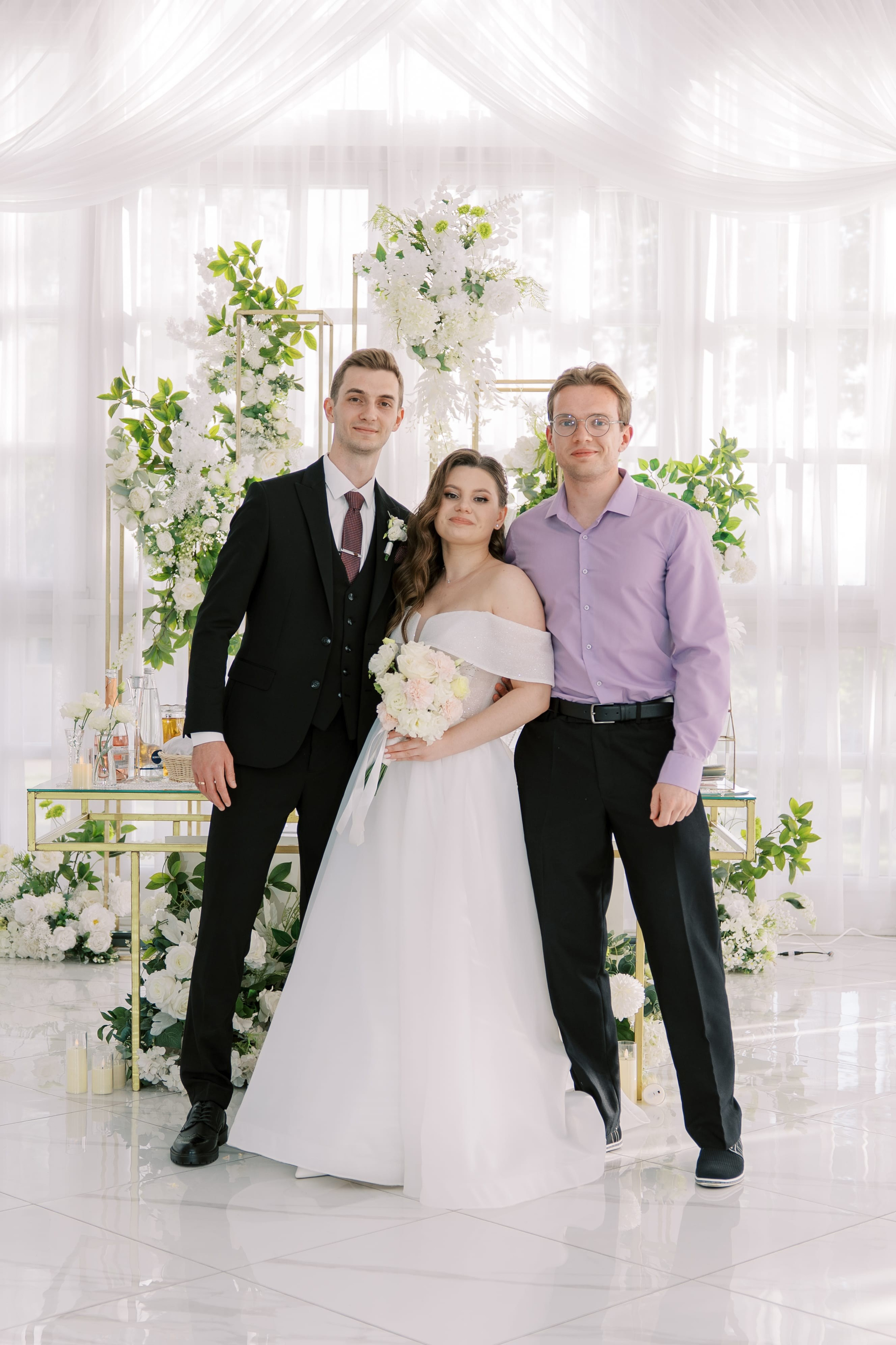 Свадьба Сергея и Дианы в ресторане «Загородный клуб Голицын»