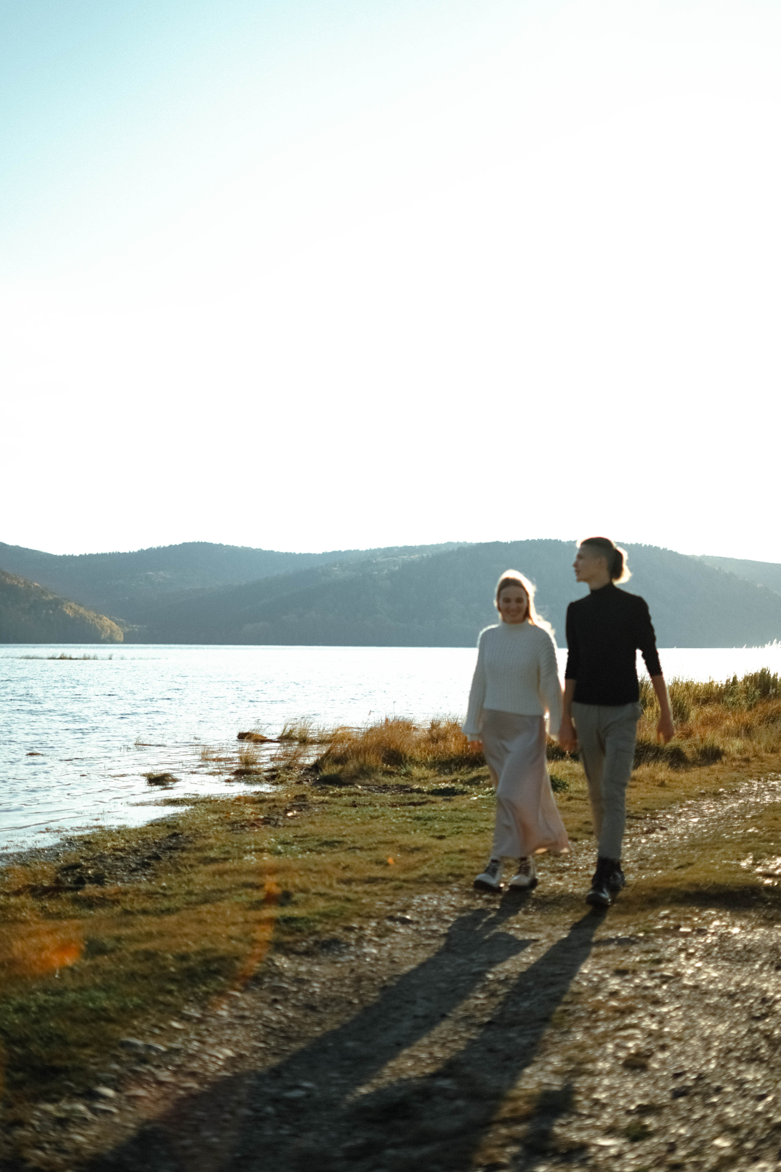 Настя и Денис (предложение на выездной фотосессии за городом). Фотограф в Иркутске