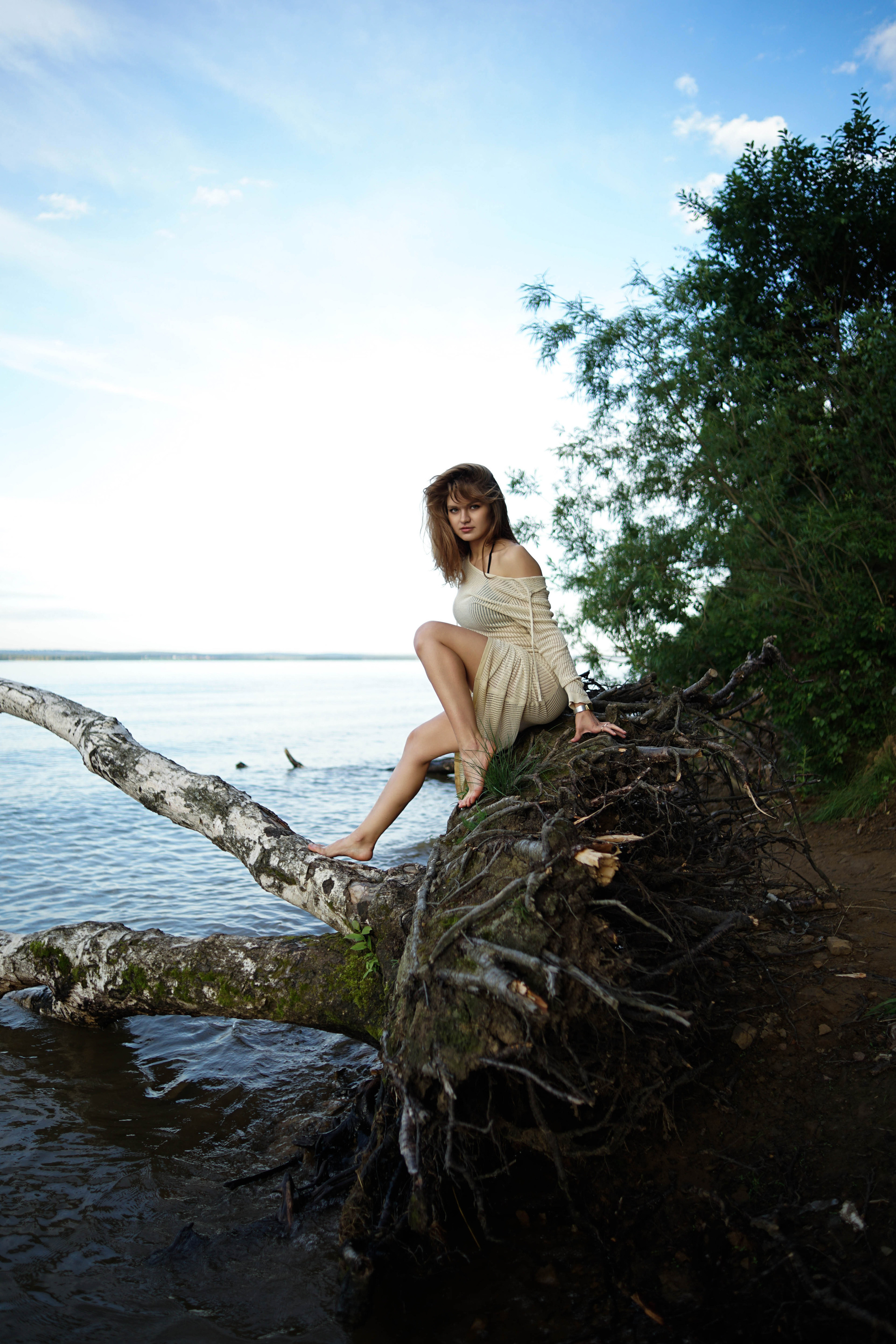 Наташа (съемка на городском пляже). Фотограф в Иркутске