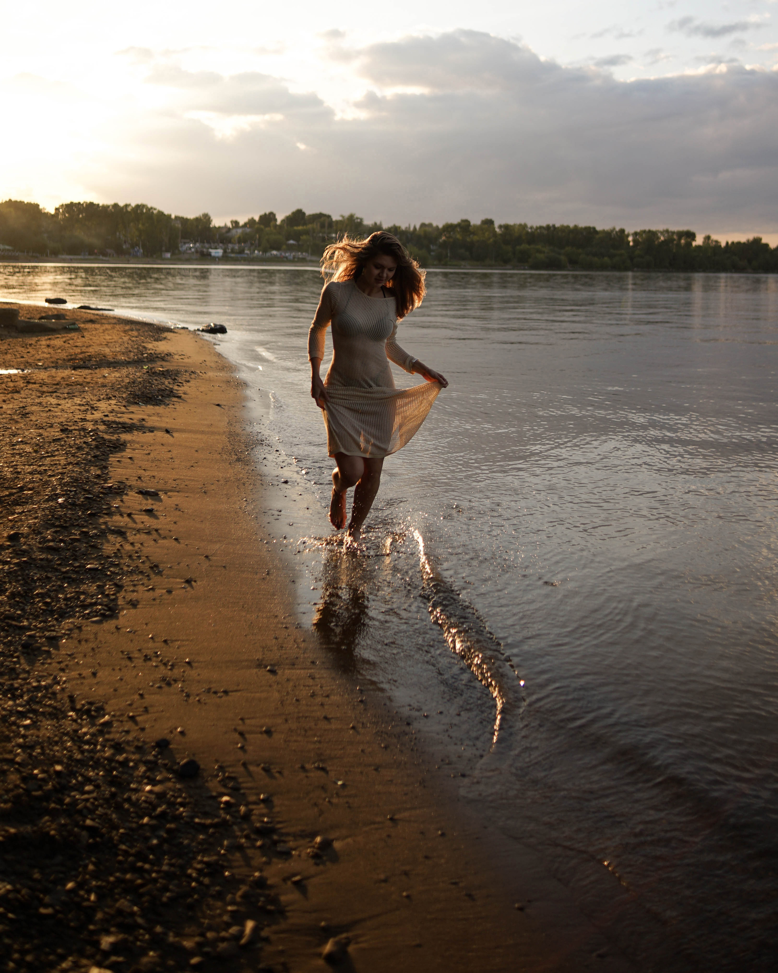Наташа (съемка на городском пляже). Фотограф в Иркутске
