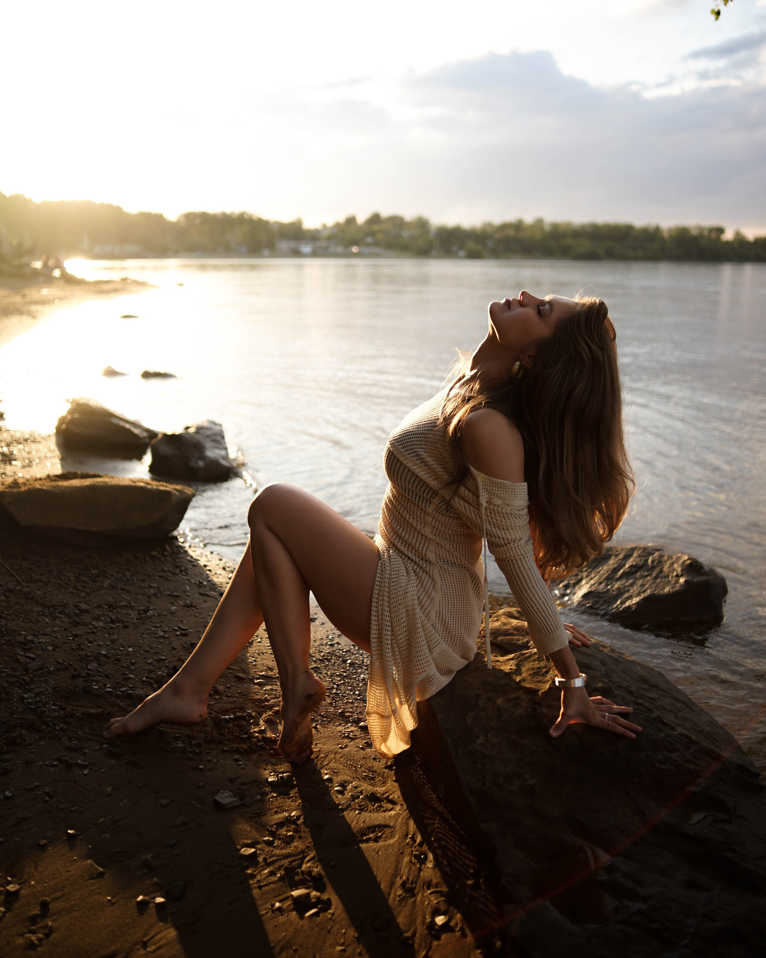 Наташа (съемка на городском пляже). Фотограф в Иркутске