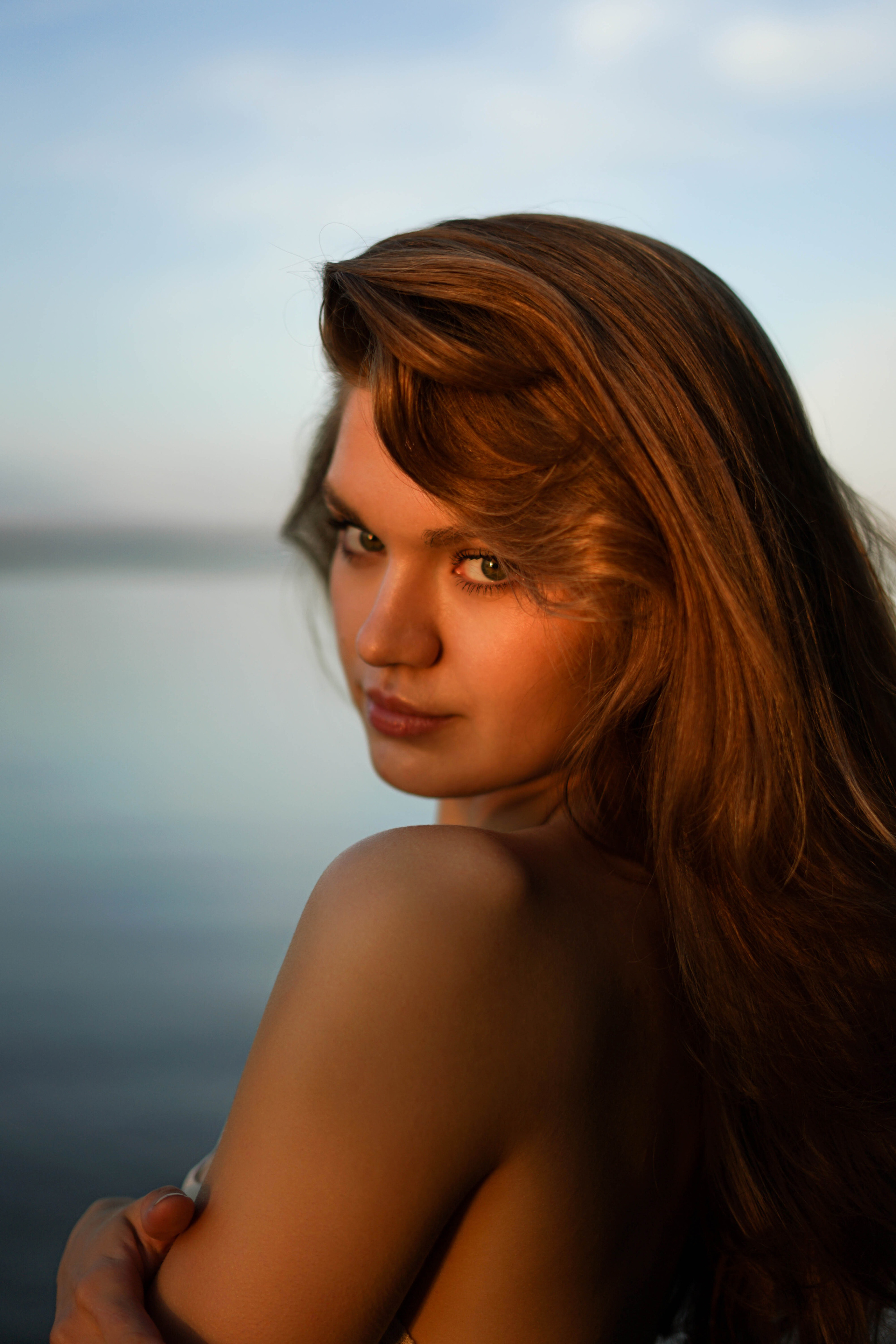 Наташа (съемка на городском пляже). Фотограф в Иркутске