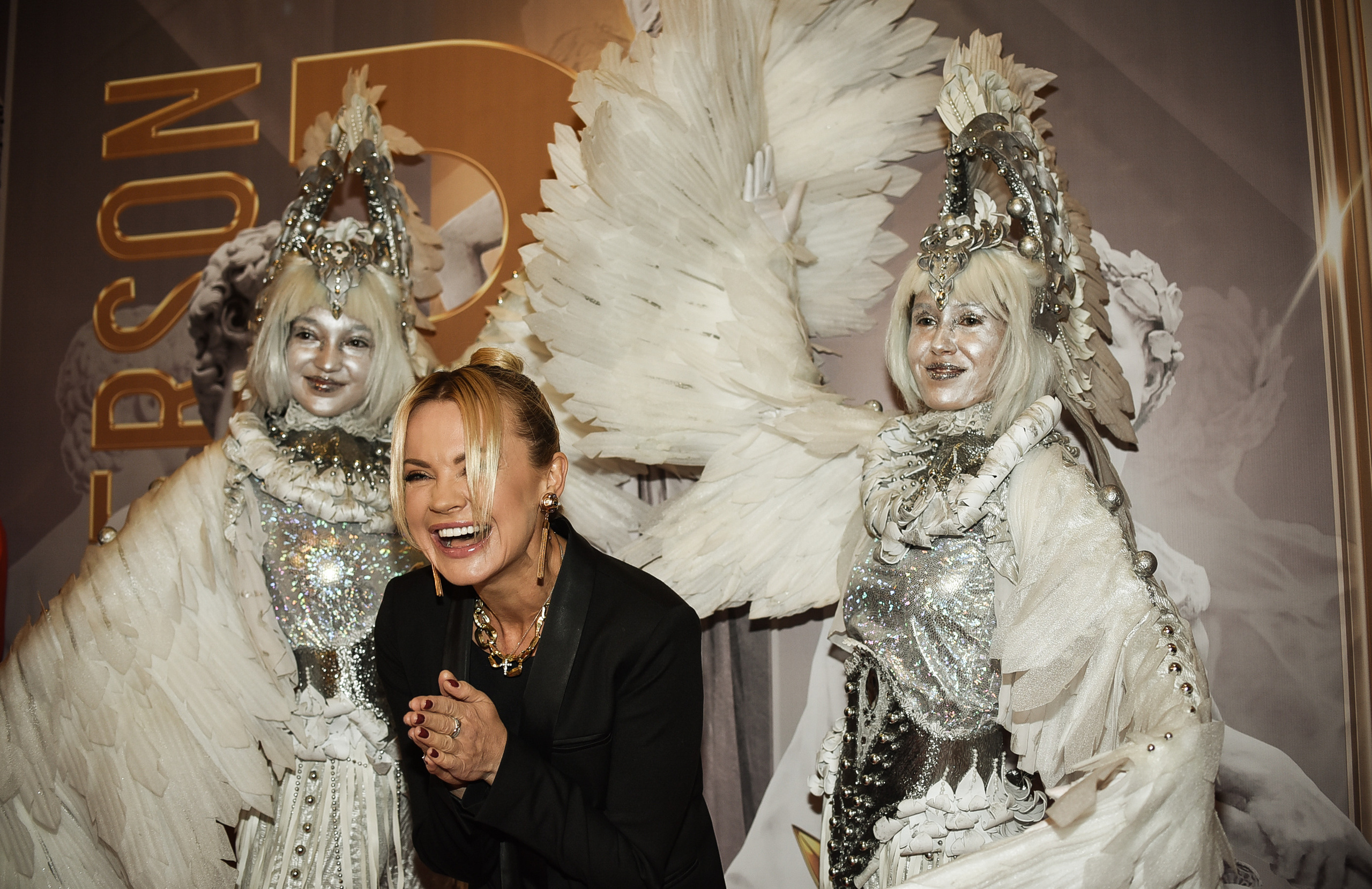 Ирина Ортман и Владислав Лисовец на премии