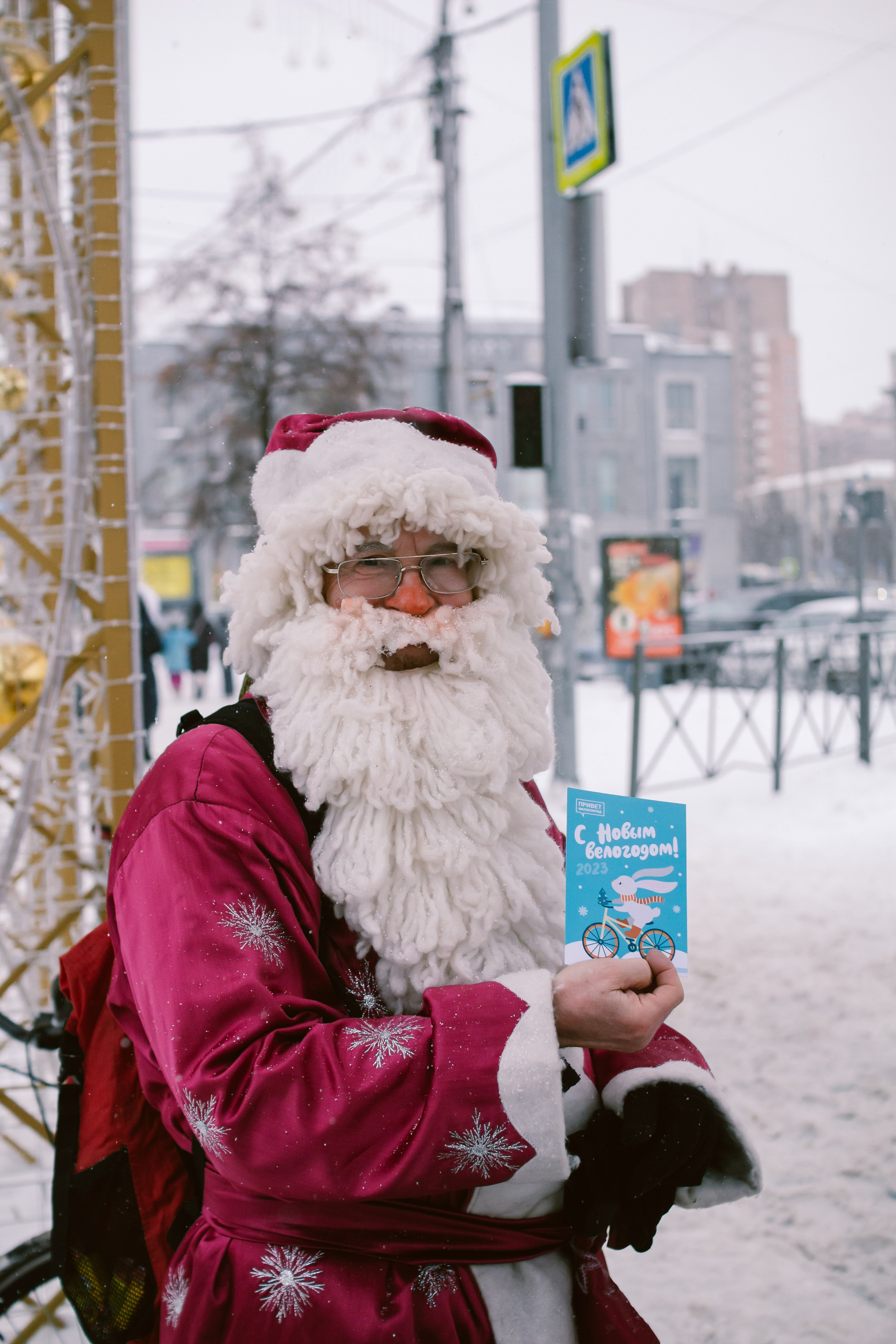 Зимний велозаезд «Привет, велосипед!». Фотограф в Новосибирске Екатерина Васильева