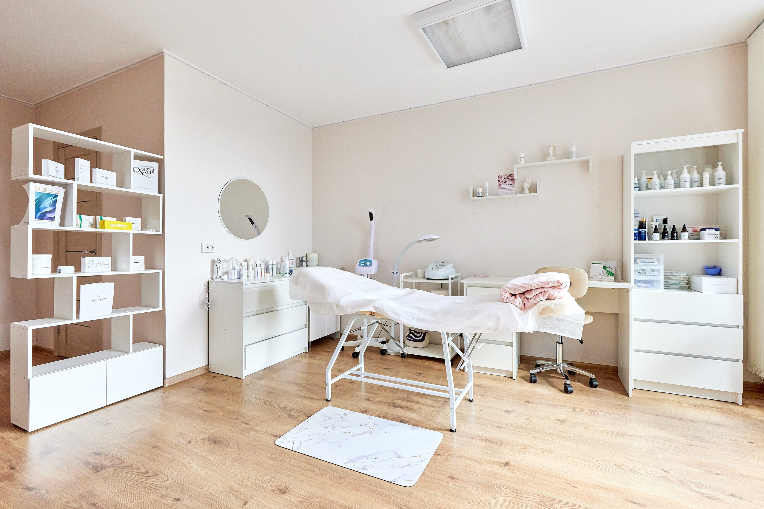 Кабинет косметологии Piterbeauty. Фотограф Анастасия Леонтьева Санкт-Петербург