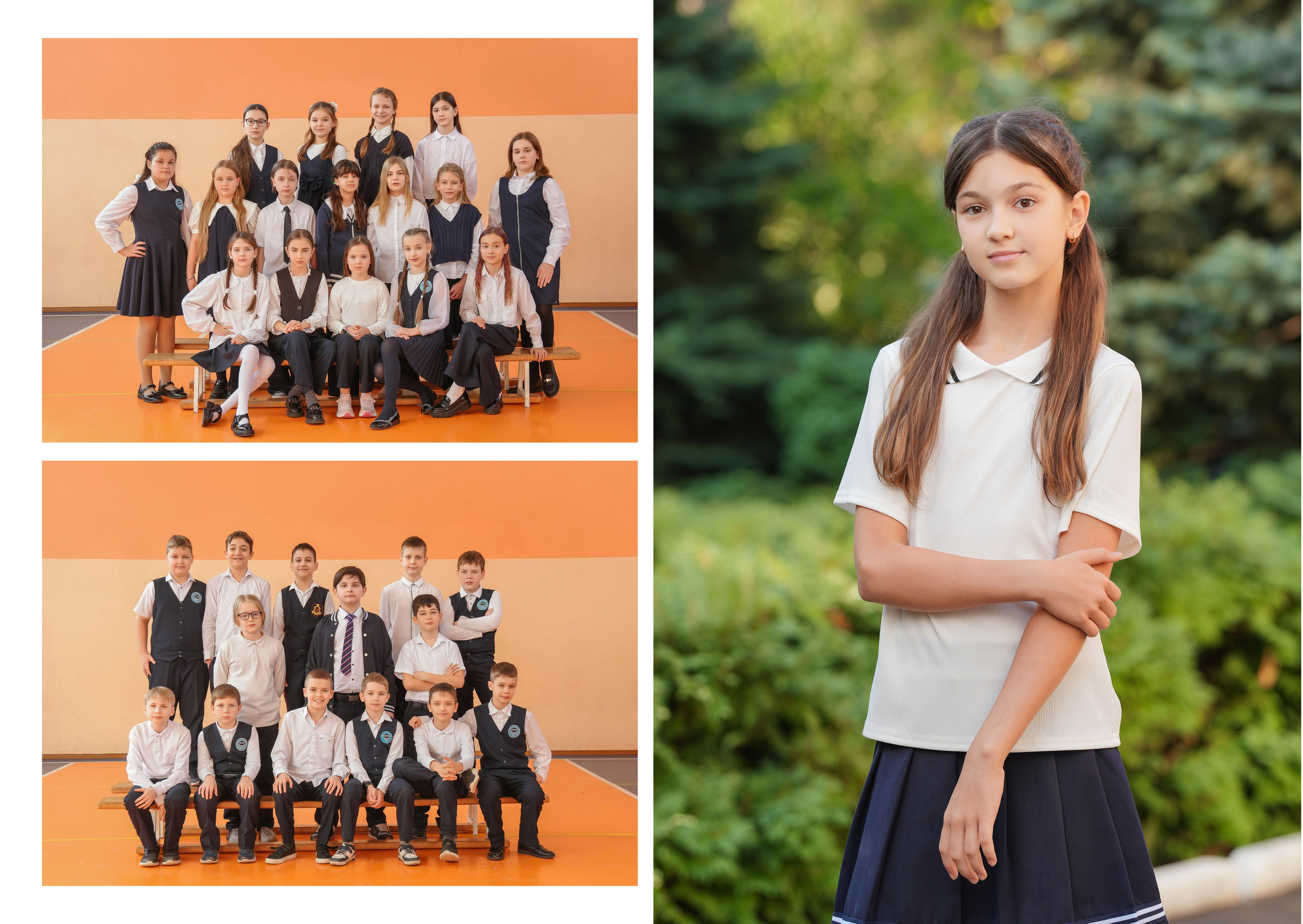 ГИМНАЗИЯ 69 — 4 «В» класс. Красивый выпускной альбом в Краснодаре