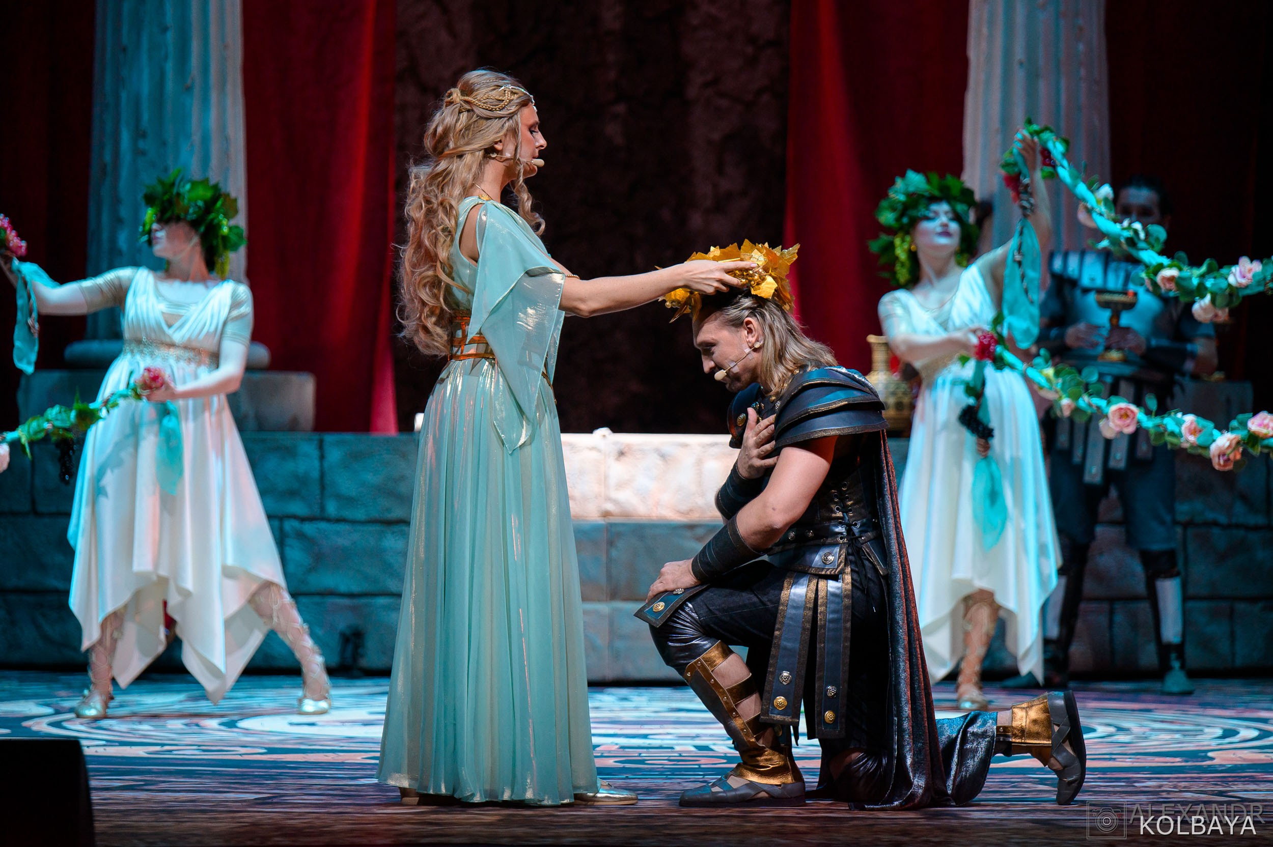 Фоторепортаж со спектакля Гладиатор в Театре Терезы Дуровой. Концертный и театральный репортажный фотограф в Москве Александр Колбая