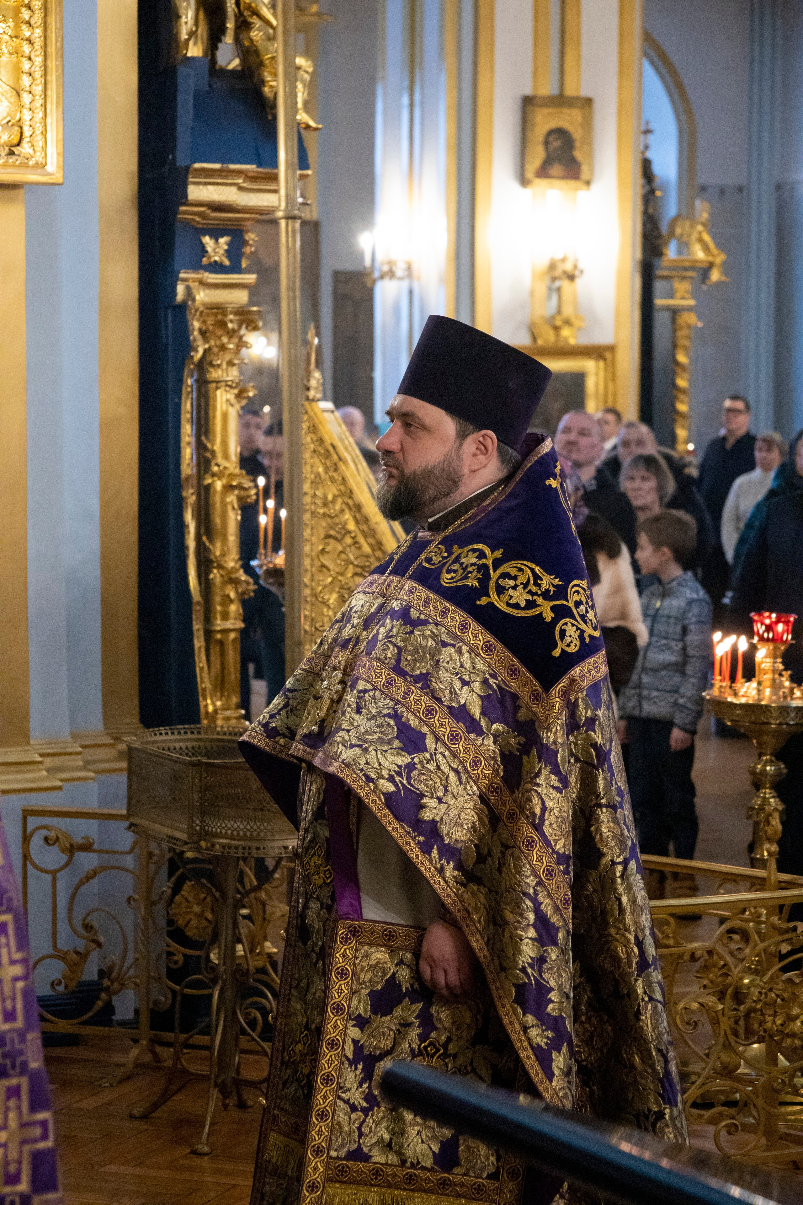 ЗАГОВЕНЬЕ НА ВЕЛИКИЙ ПОСТ. ПРОЩЕНОЕ ВОСКРЕСЕНЬЕ. НИКОЛО-БОГОЯВЛЕНСКИЙ МОРСКОЙ СОБОР