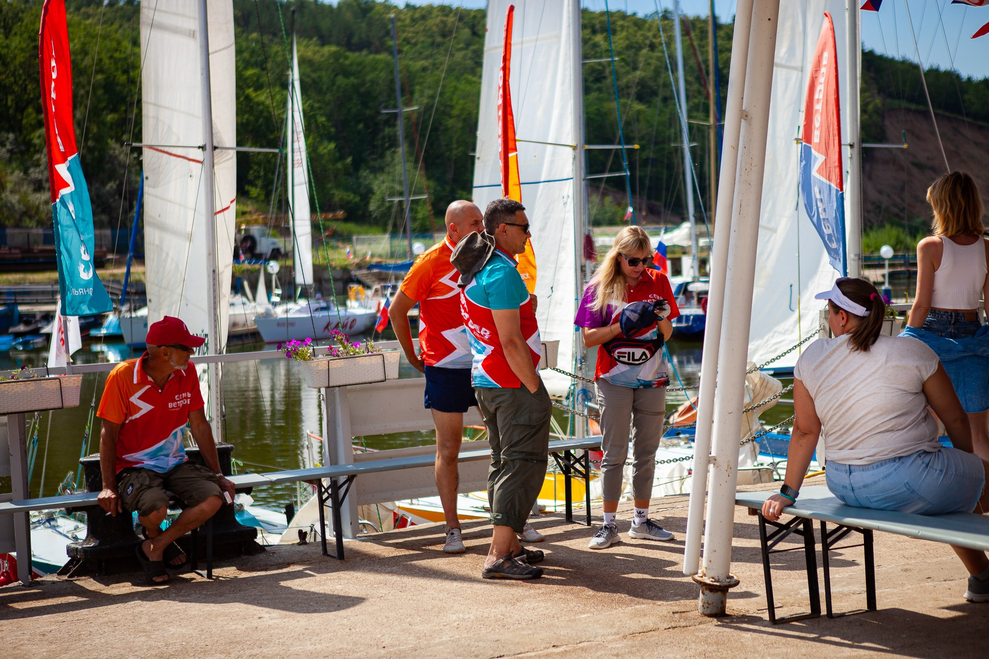 Парусная регата. Фотограф Анастасия Лёвушкина