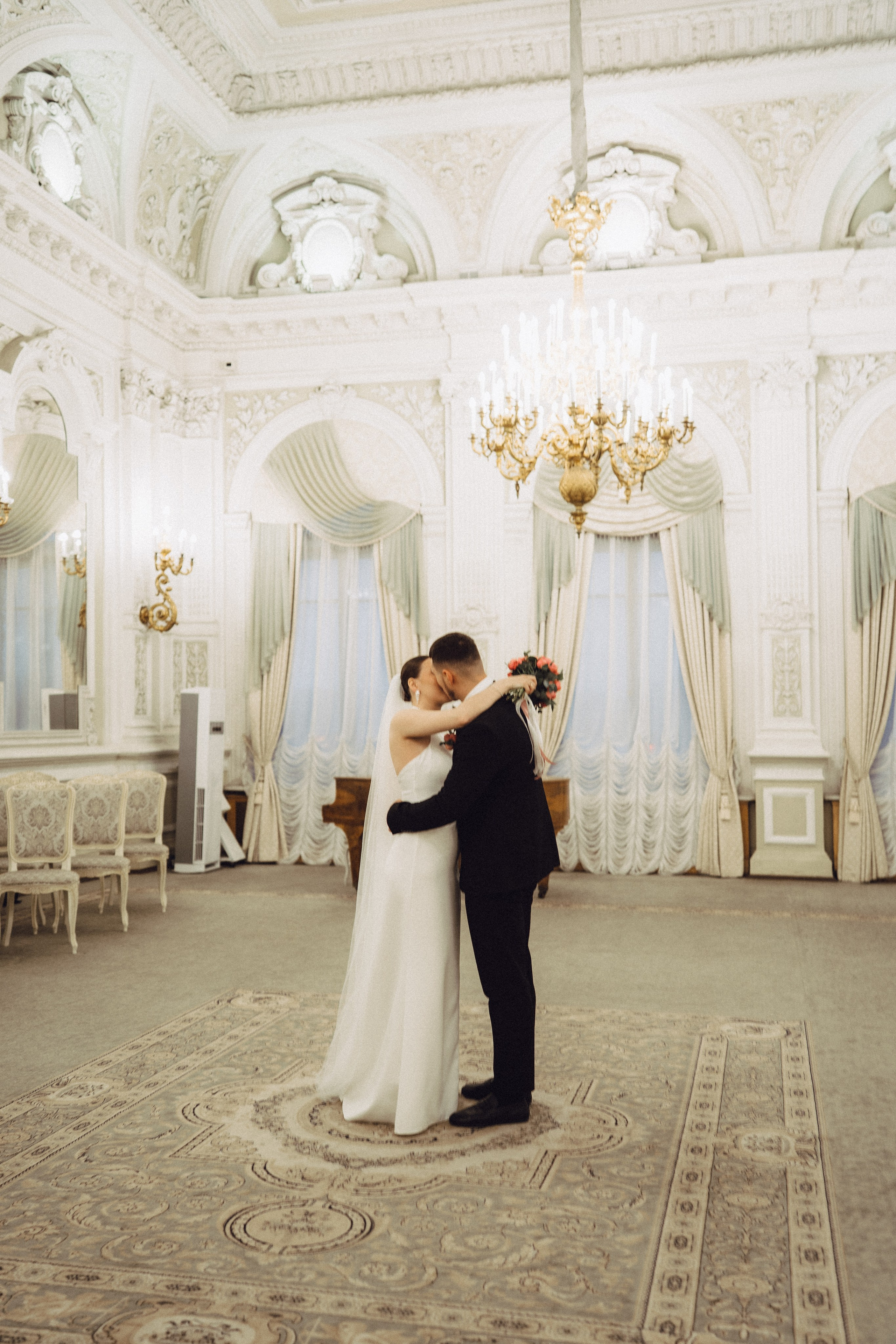 СВАДЕБНАЯ СЬЕМКА В ПЕВОМ ДВОРЦЕ БРАКОСОЧЕТАНИЯ. Профессиональный фотограф, Санкт-Петербург — Виктория Богомолова