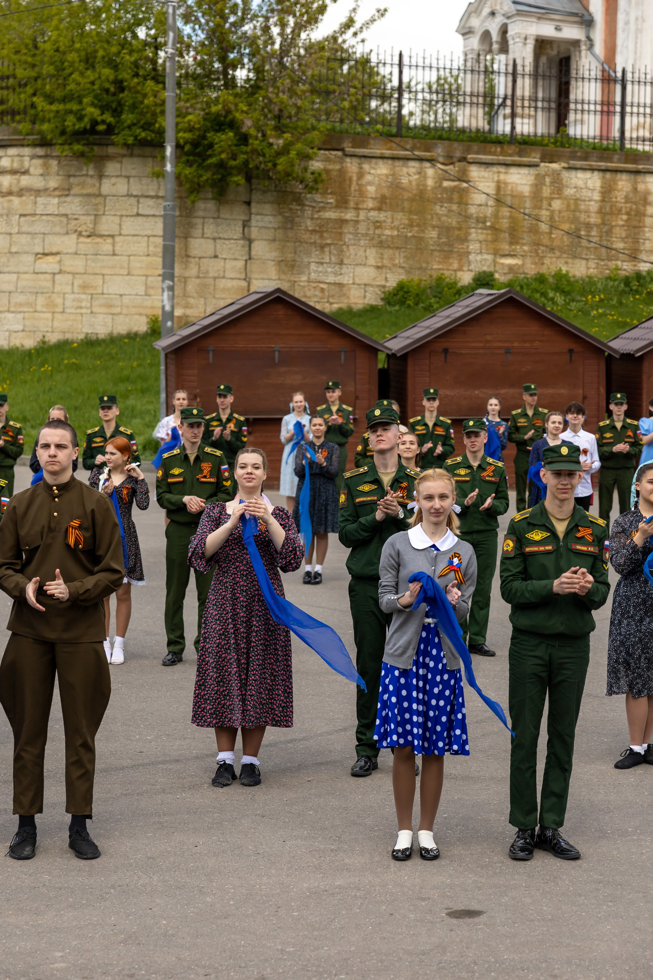 Акция «Синий платочек» 2023. Фотограф в Серпухове Наталья Руденко