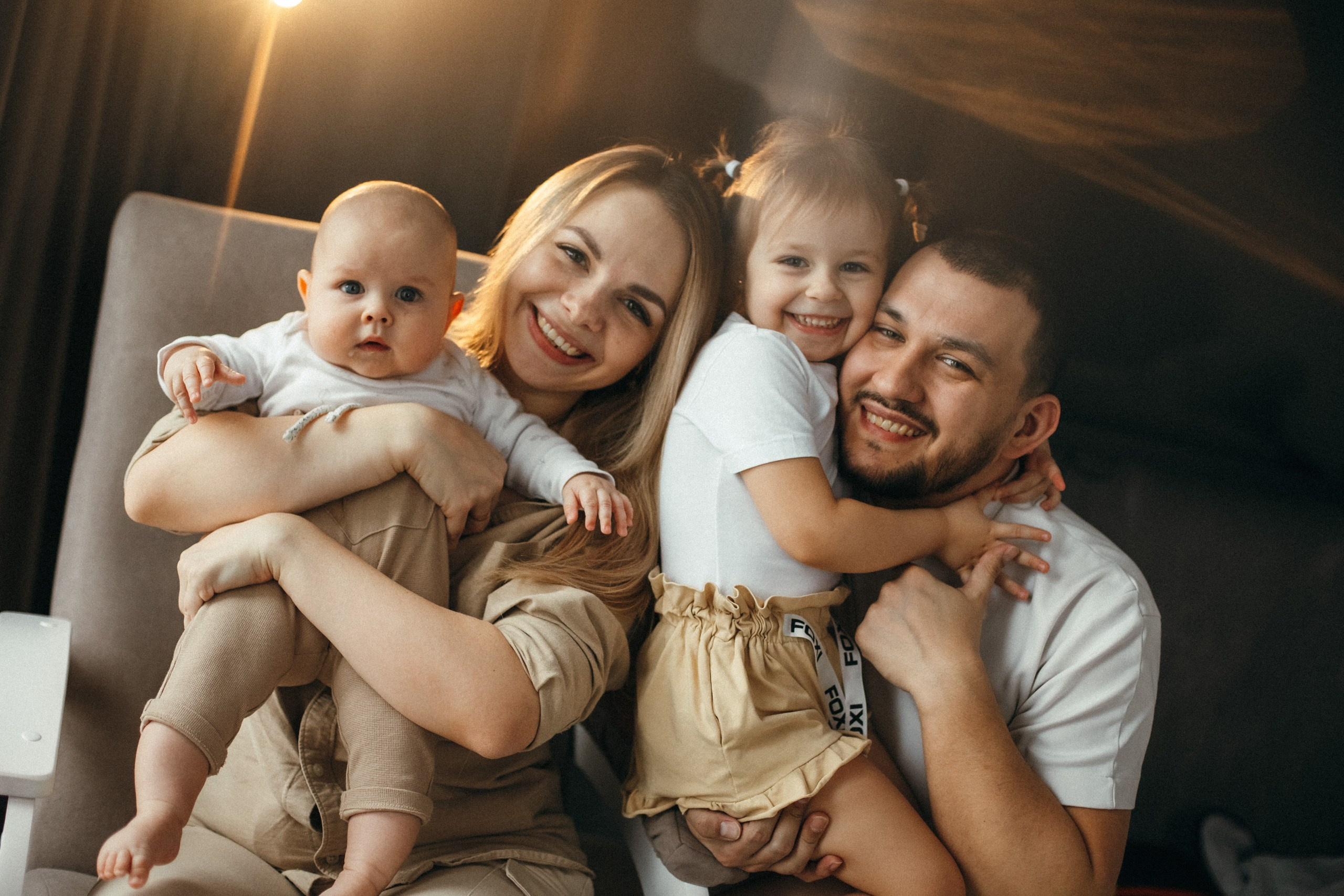 Семейные фотографии. Детский и семейный фотограф Татьяна Рыбалко. Фотосессии у вас дома
