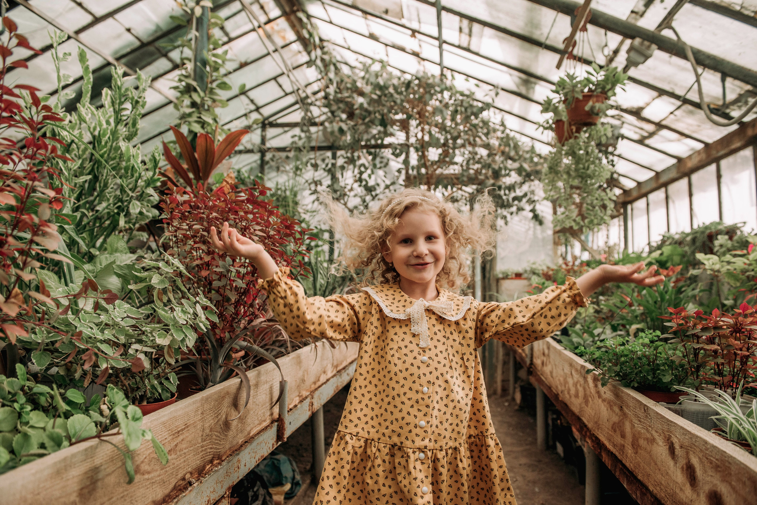Семейная съёмка в оранжерее. Семейный фотограф в Новочеркасске Виктория Громова
