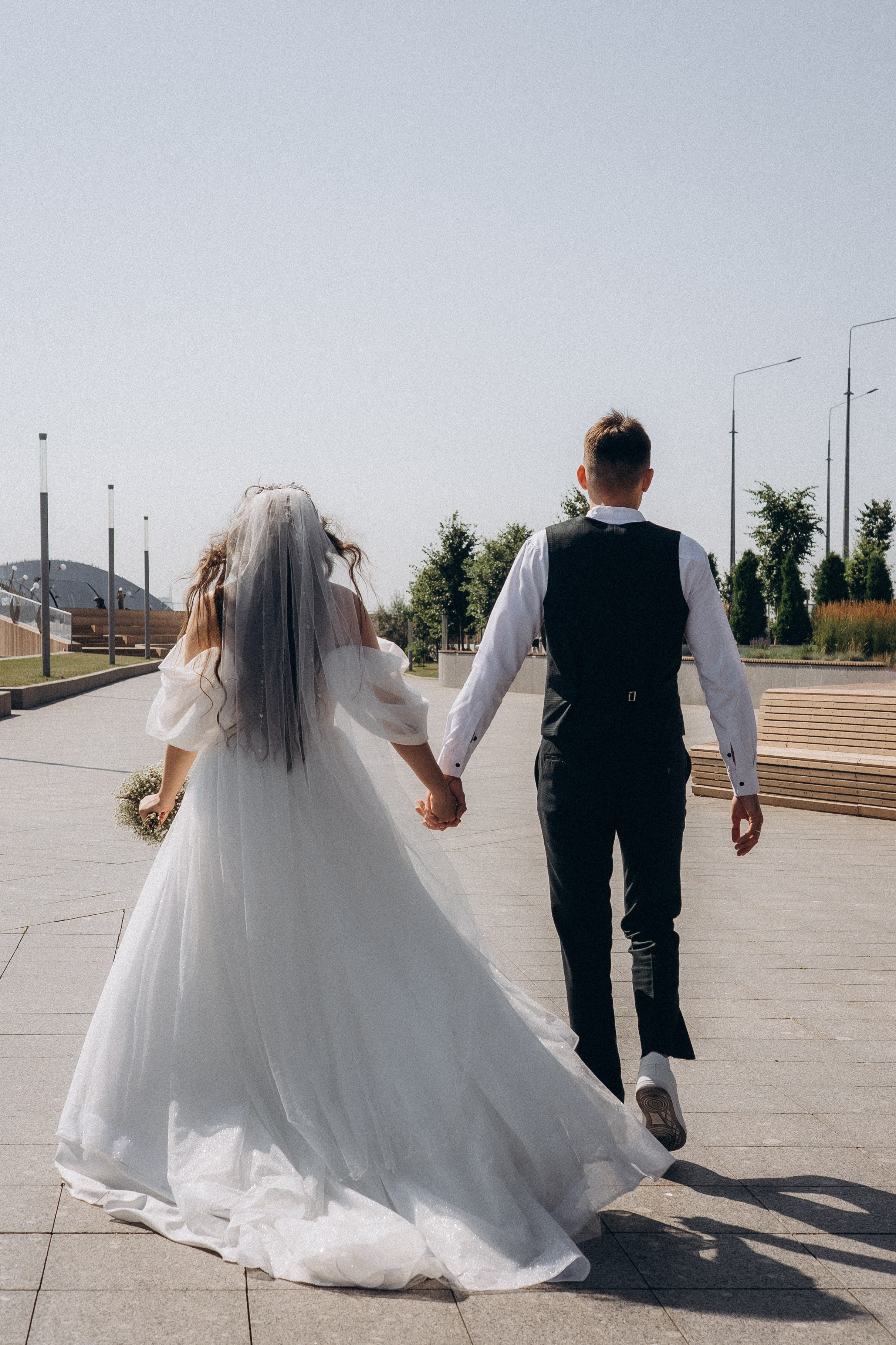 СВАДЕБНАЯ СЬЕМК В ПАРКЕ 300-ЛЕТИЯ. Профессиональный фотограф, Санкт-Петербург — Виктория Богомолова