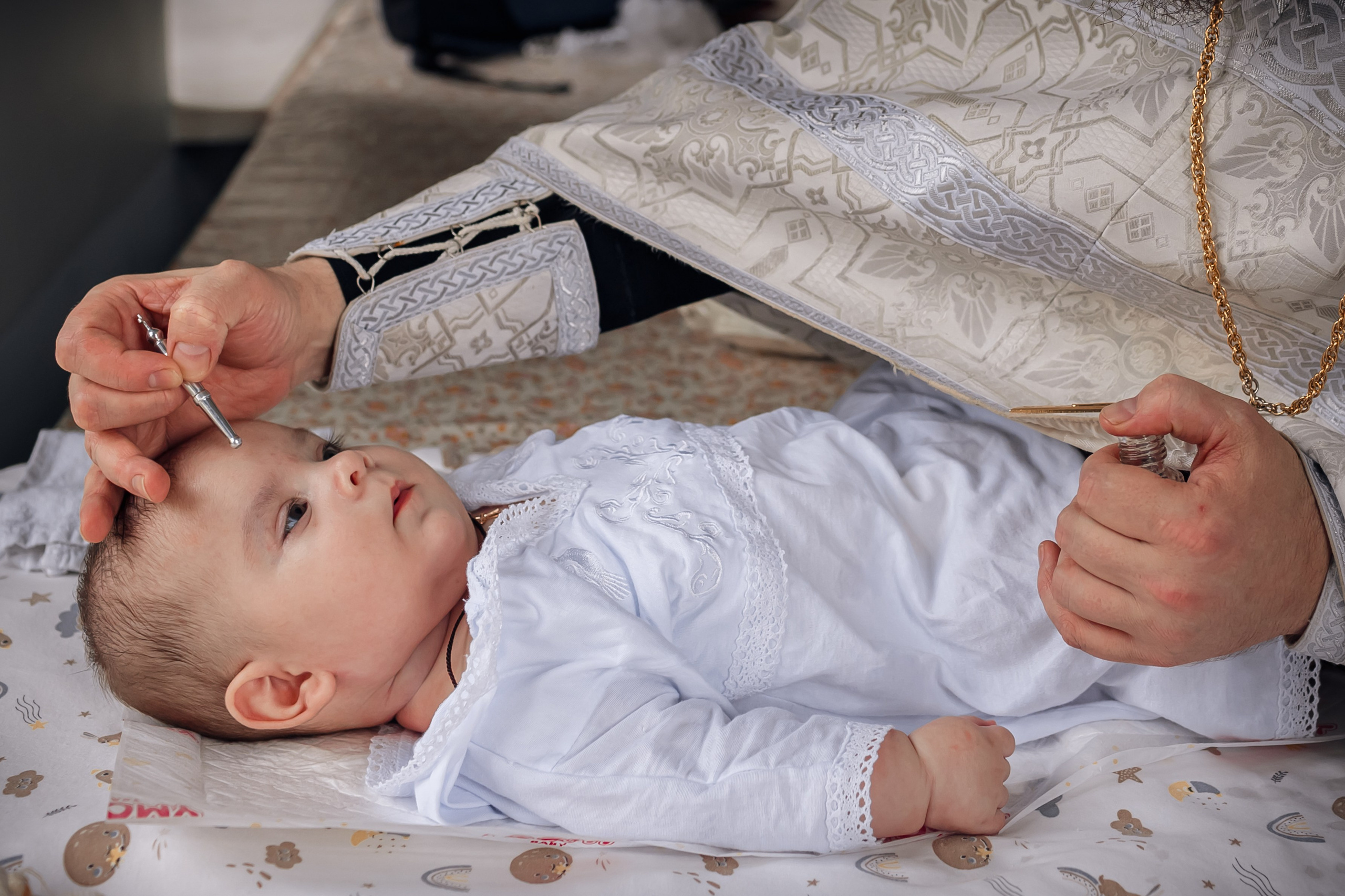 Крещение в Храме Влахернской иконы Божией Матери в Кузьминках. Профессиональный фотограф в Москве и Мо Мария Шантарёва