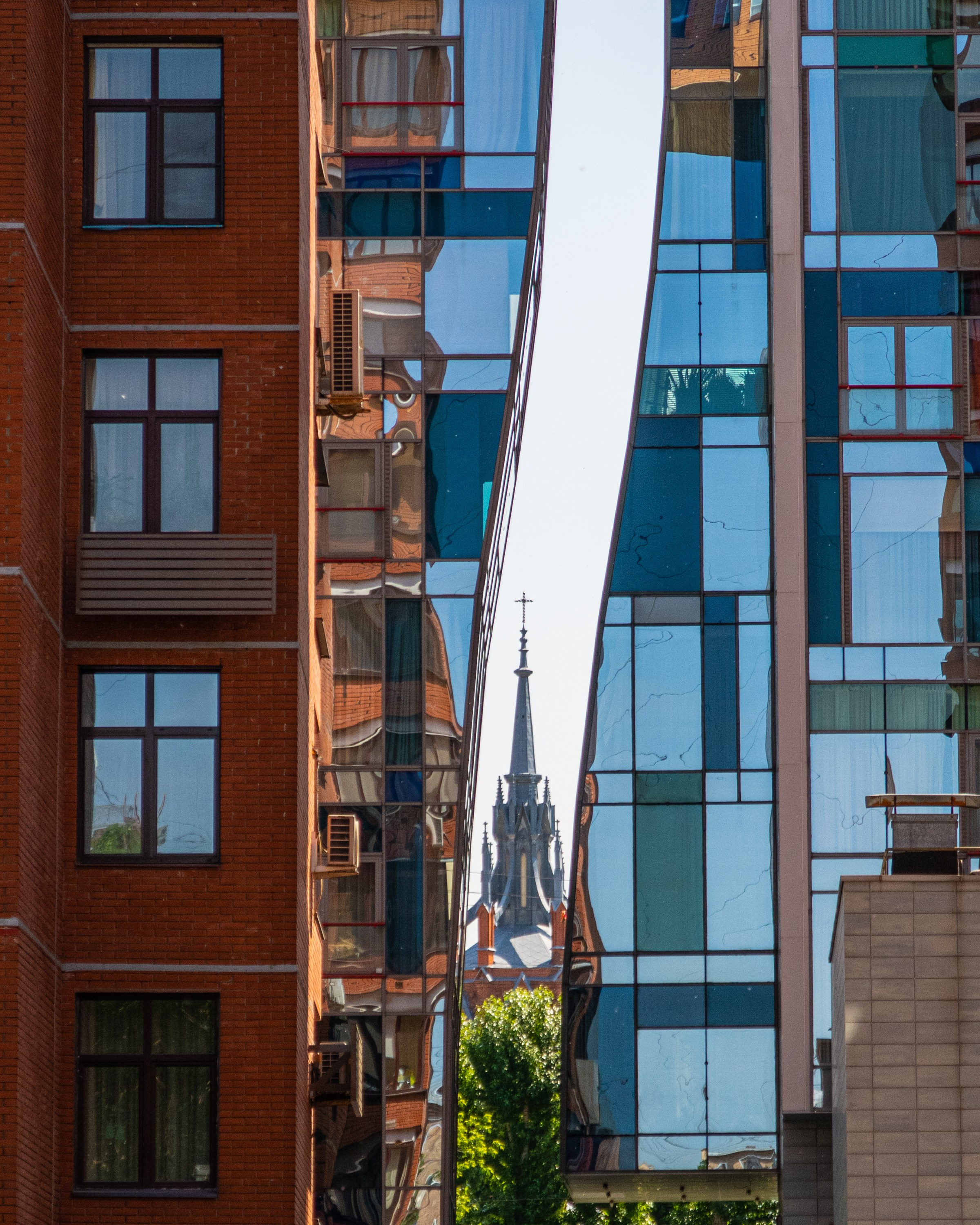 Городской пейзаж. Фотограф Владимир Охрименко