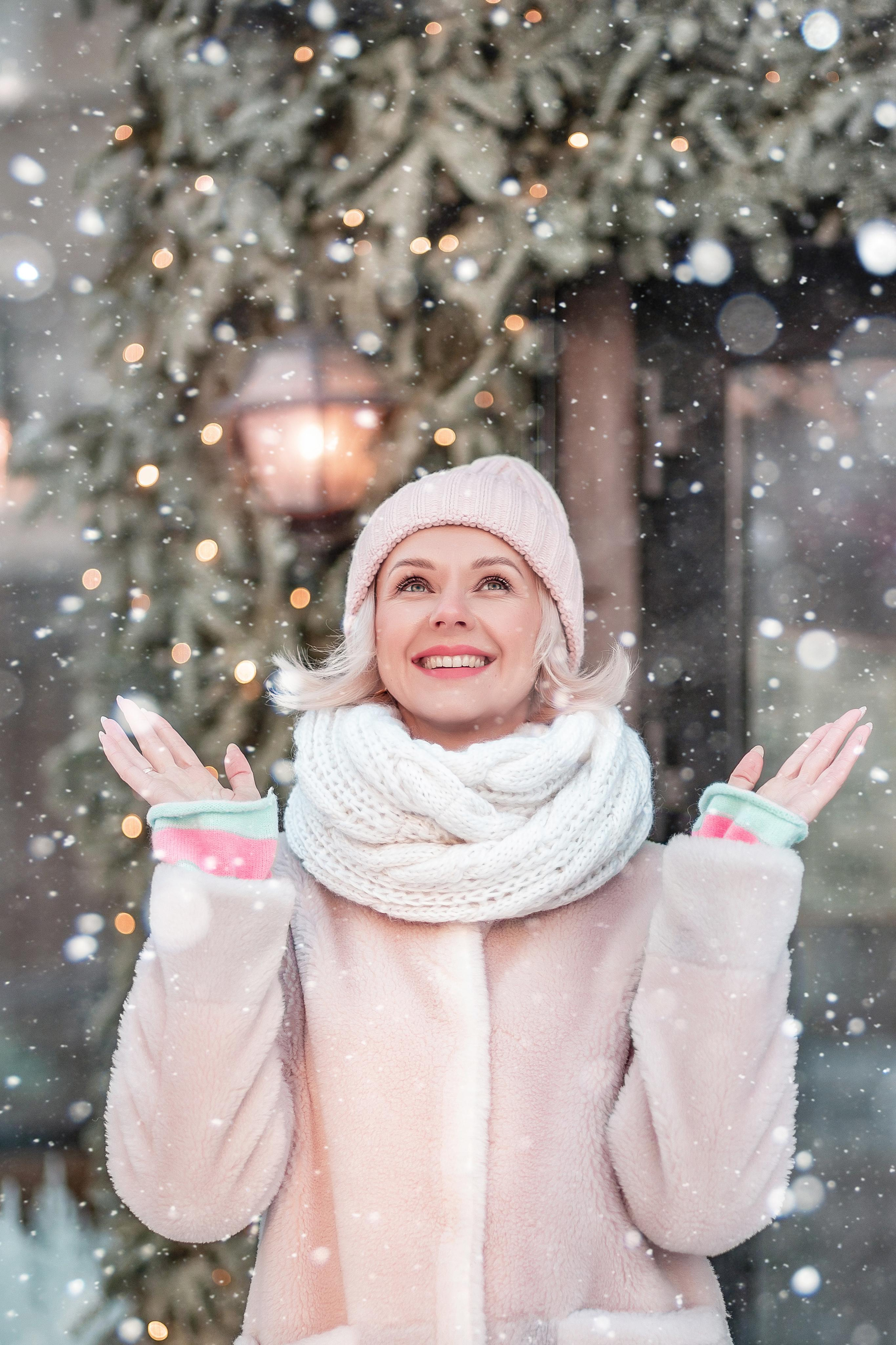 Снежная фотопрогулка в Центре. Детский и семейный фотограф в Красноярске Юлия Бирюкова