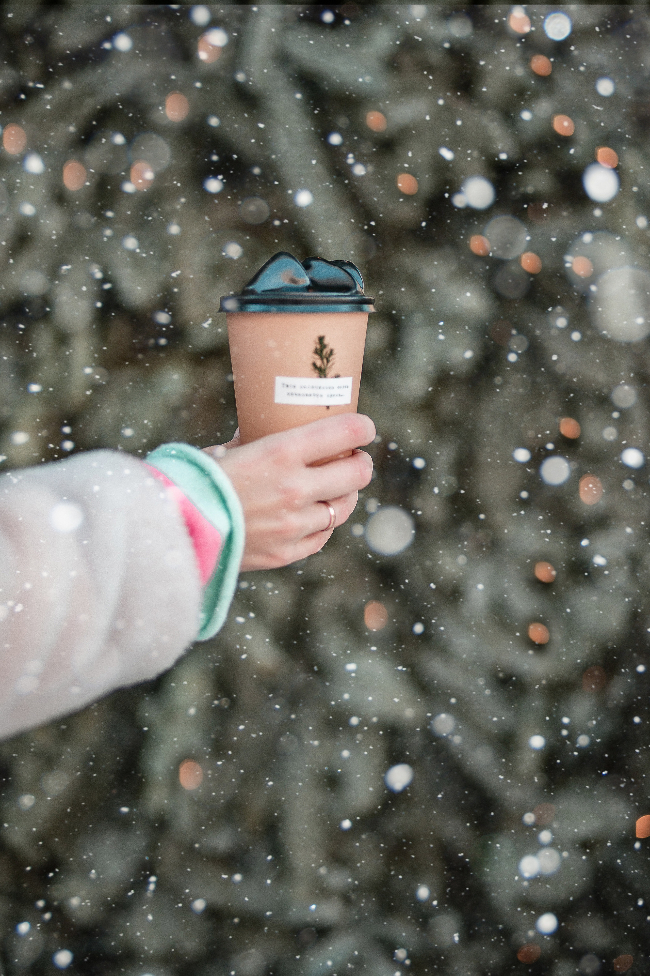 Снежная фотопрогулка в Центре. Детский и семейный фотограф в Красноярске Юлия Бирюкова