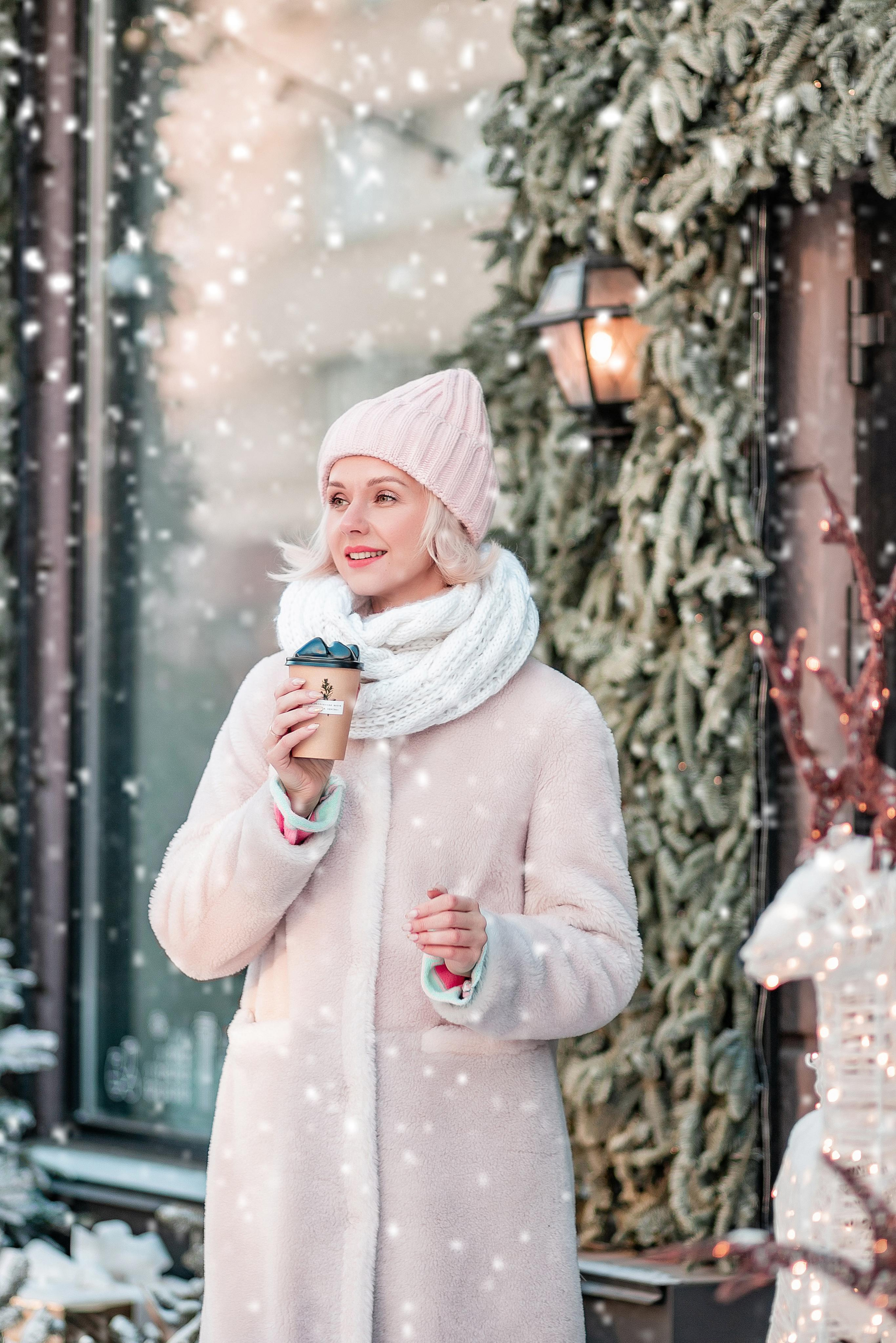 Снежная фотопрогулка в Центре. Детский и семейный фотограф в Красноярске Юлия Бирюкова