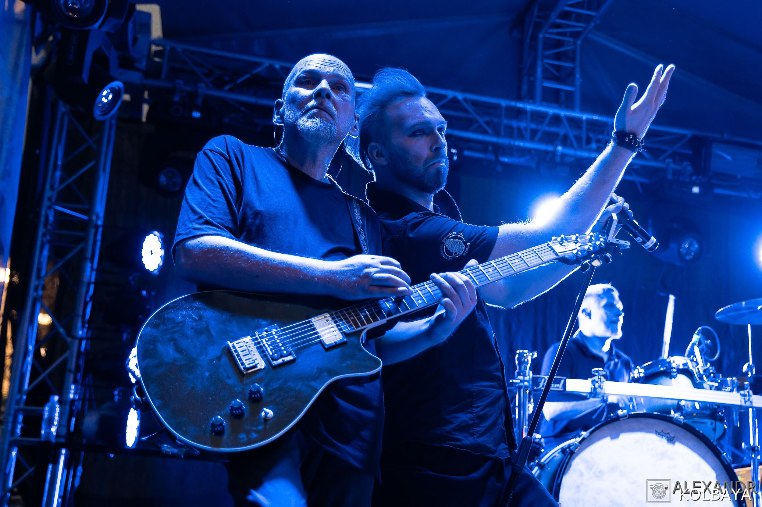 Фоторепортаж с мэшап концерта группы Черный Обелиск 4 июля 2024 года. Концертный и театральный репортажный фотограф в Москве Александр Колбая