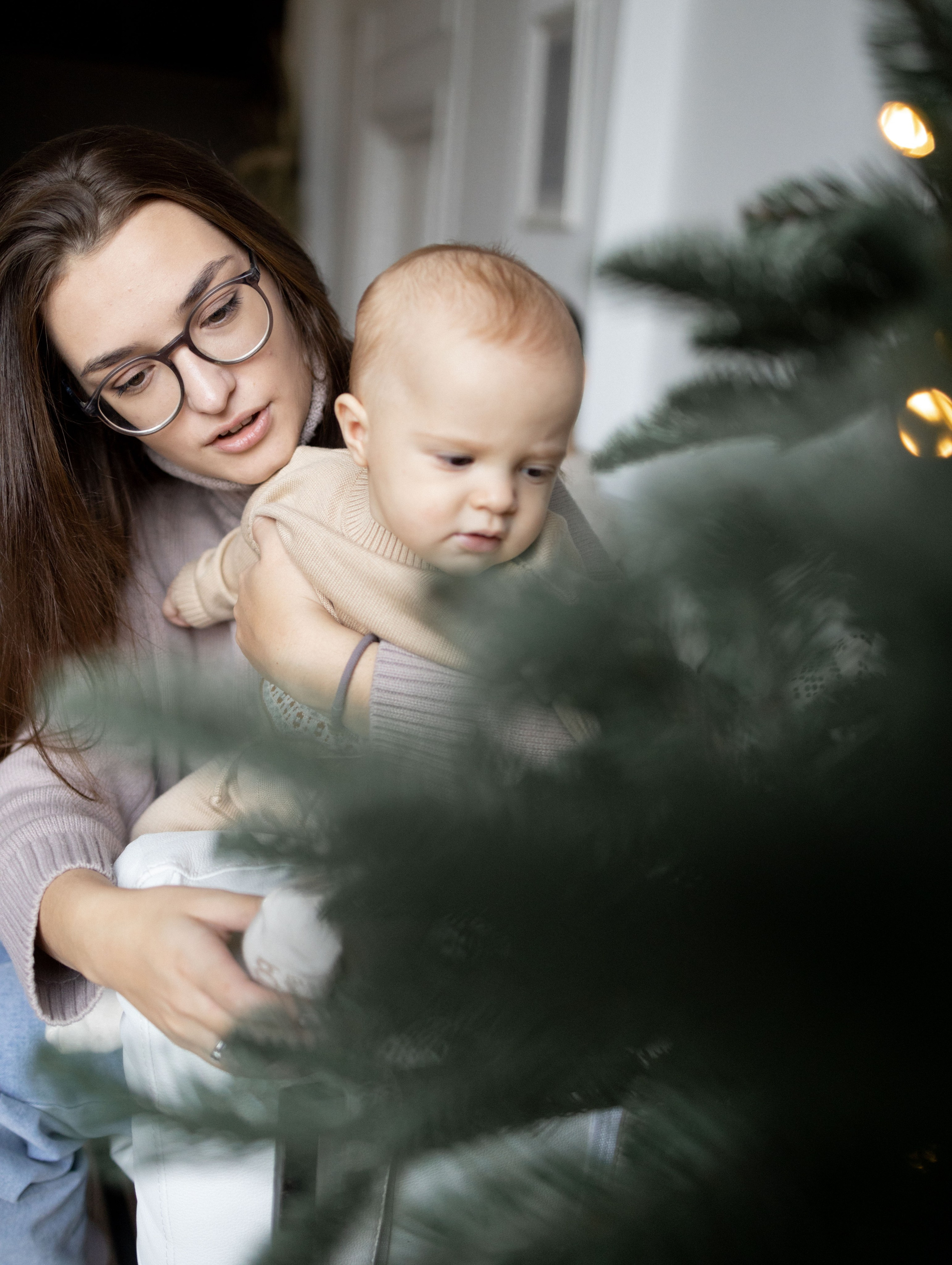 Новый год Давид, Лена, Леван. Фотограф Дарья Соколовская