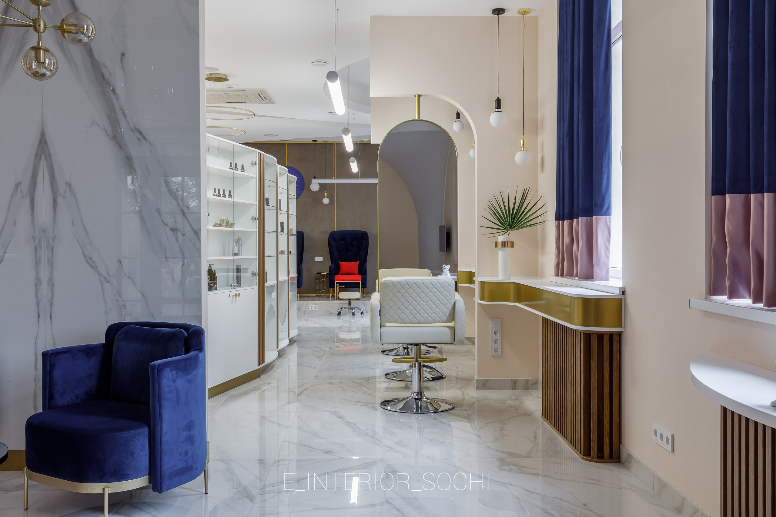 BEAUTY_MIGAL. Дизайн интерьера Евгения Тисленко